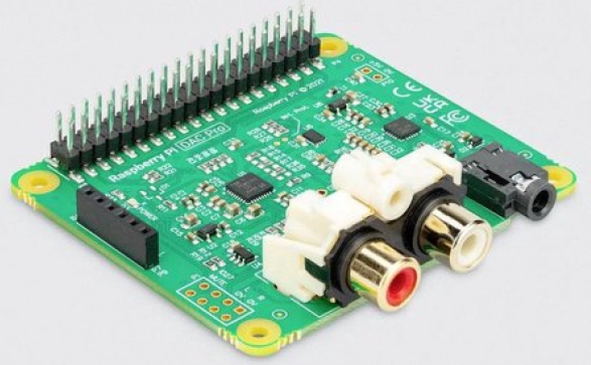   IQaudio DAC Pro Raspberry Pi geluidskaart
