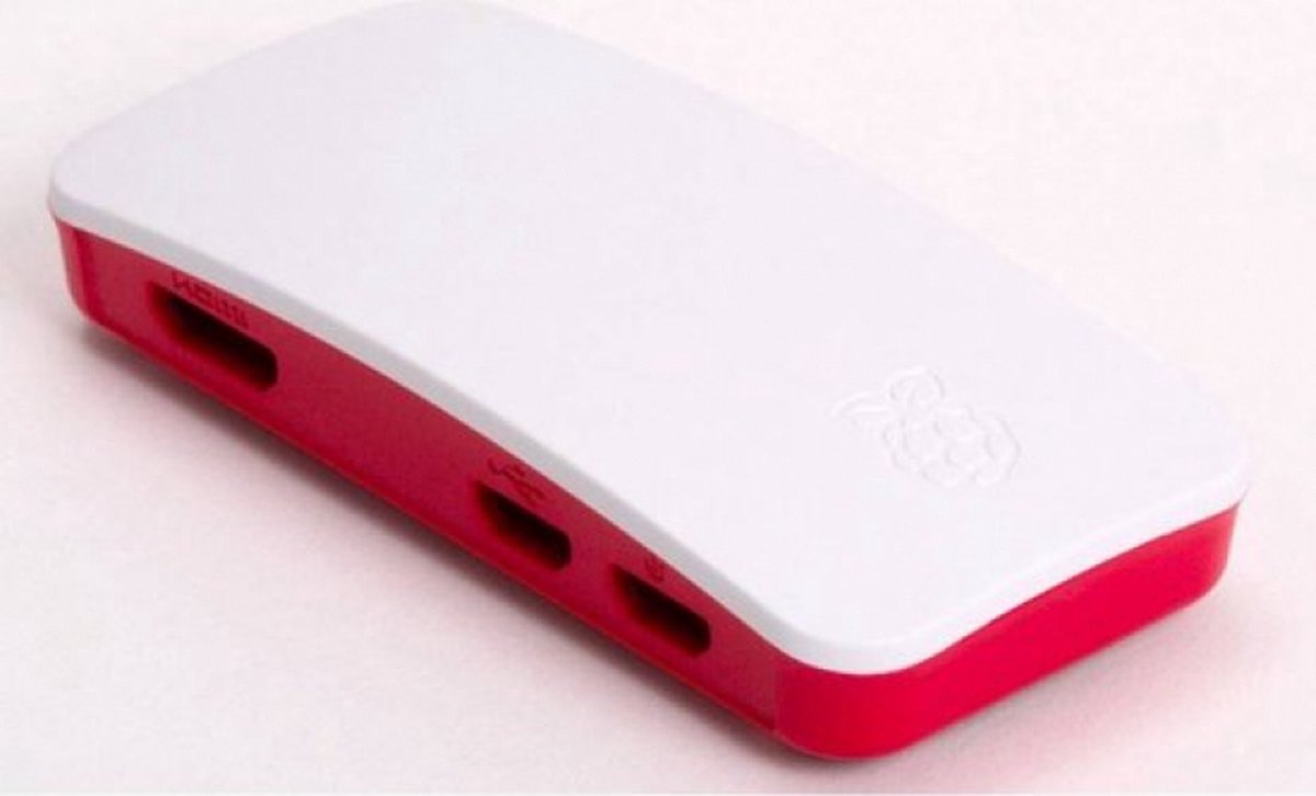 Raspberry Pi® SBC-behuizing Geschikt voor model: Raspberry Pi® Zero, Raspberry Pi® Zero W, Raspberry Pi® Zero WH Rood,