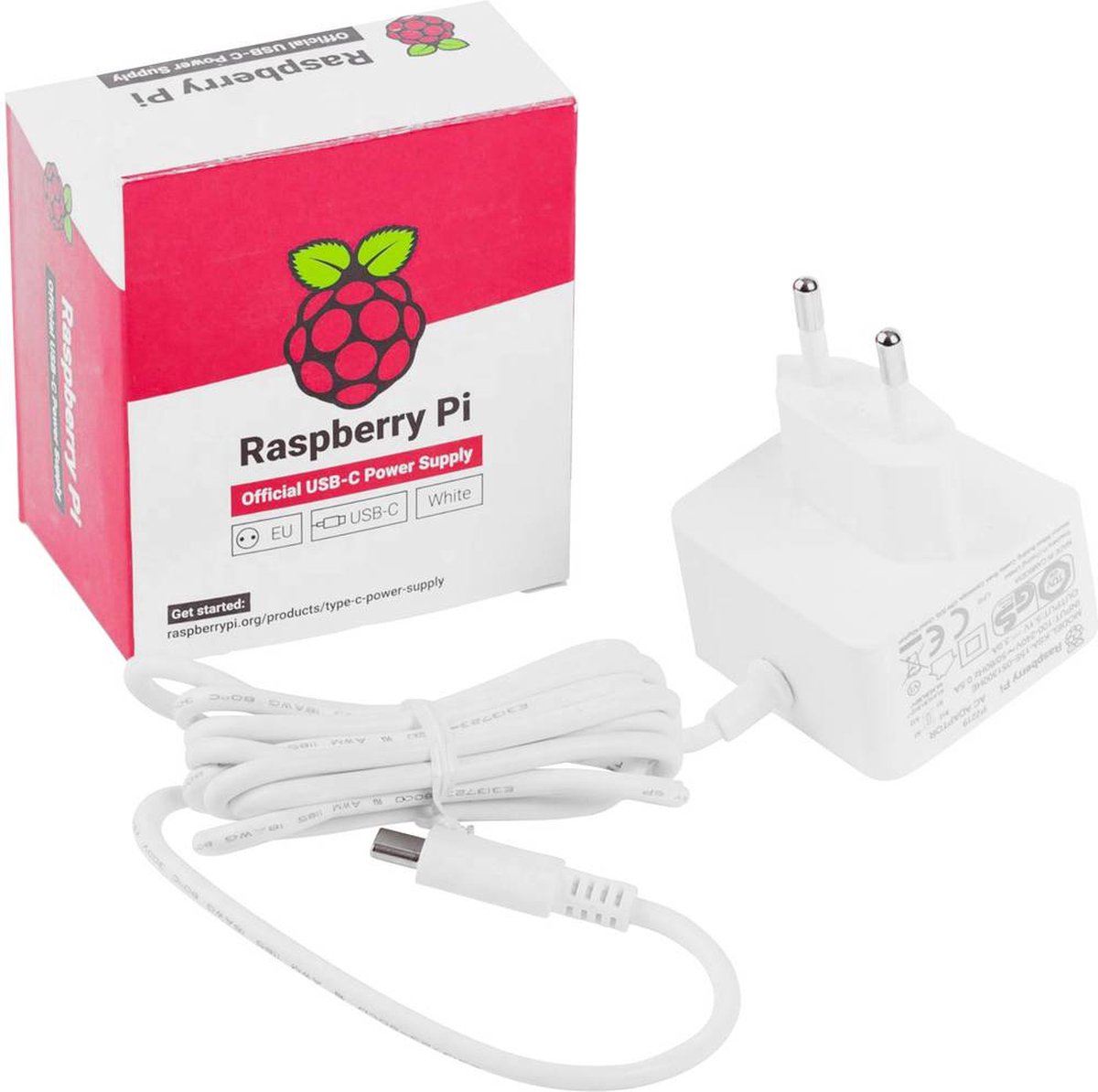 Raspberry Pi® Stekkernetvoeding, vaste spanning Geschikt voor serie: Raspberry Pi® Uitgangsstroom (max.) 3000 mA 1 x US