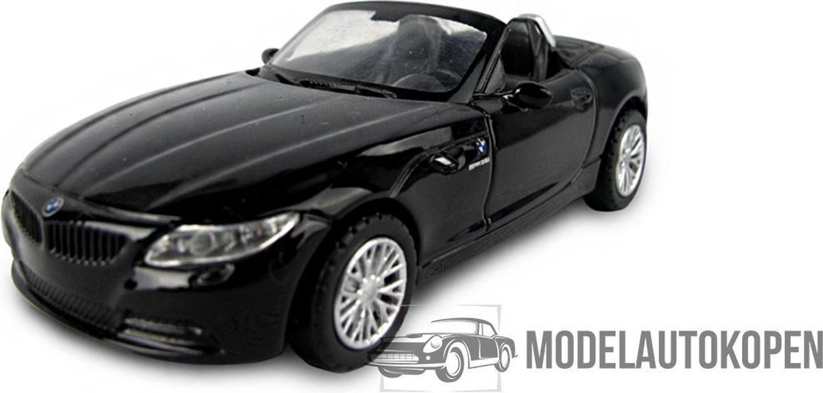 BMW Z4 (Zwart) 1/43 Rastar - Modelauto - Schaalmodel - Model auto - Miniatuurautos - Miniatuur auto - Schaal model