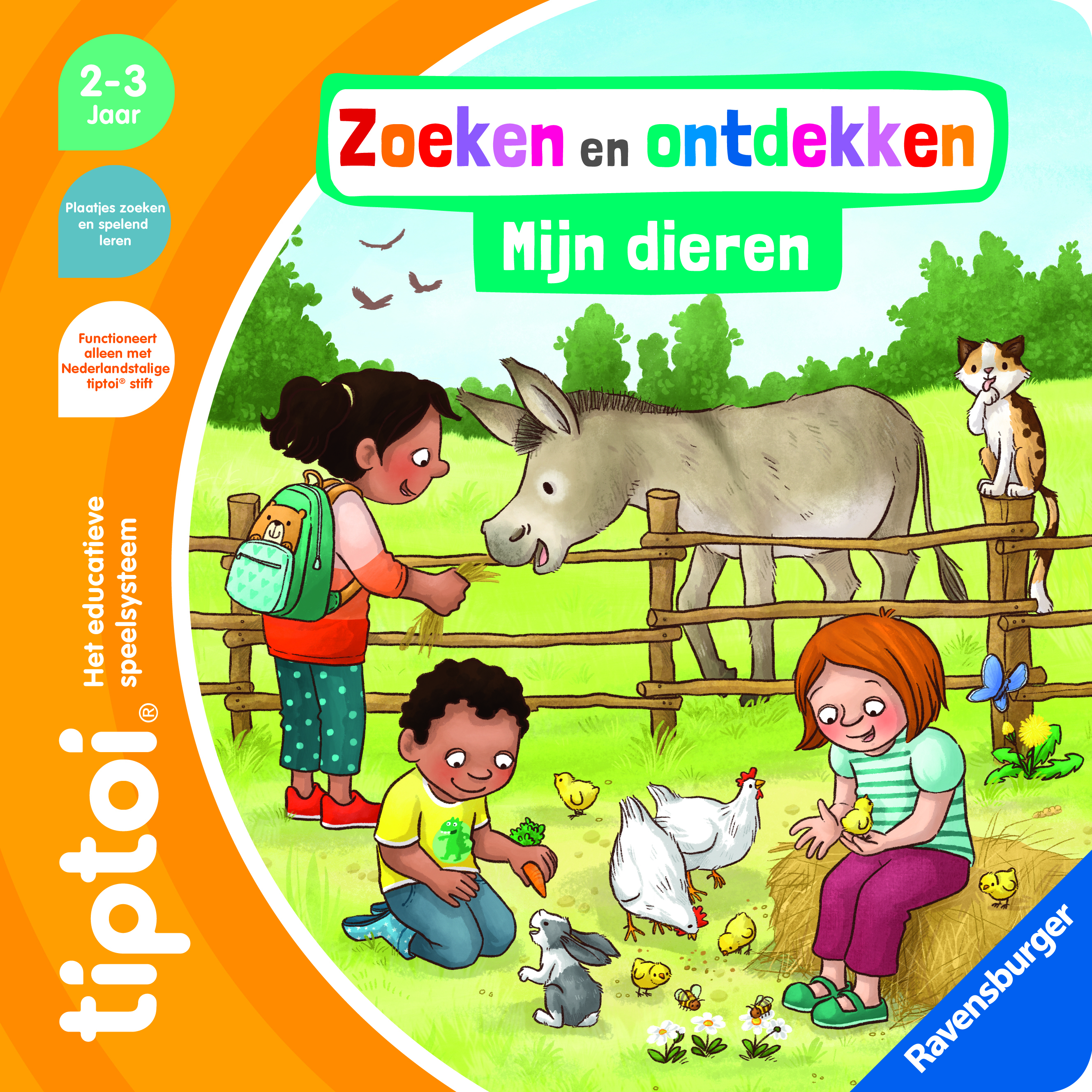 Ravensburger Tiptoi Ravensburger tiptoi zoeken en ontdekken mijn dieren