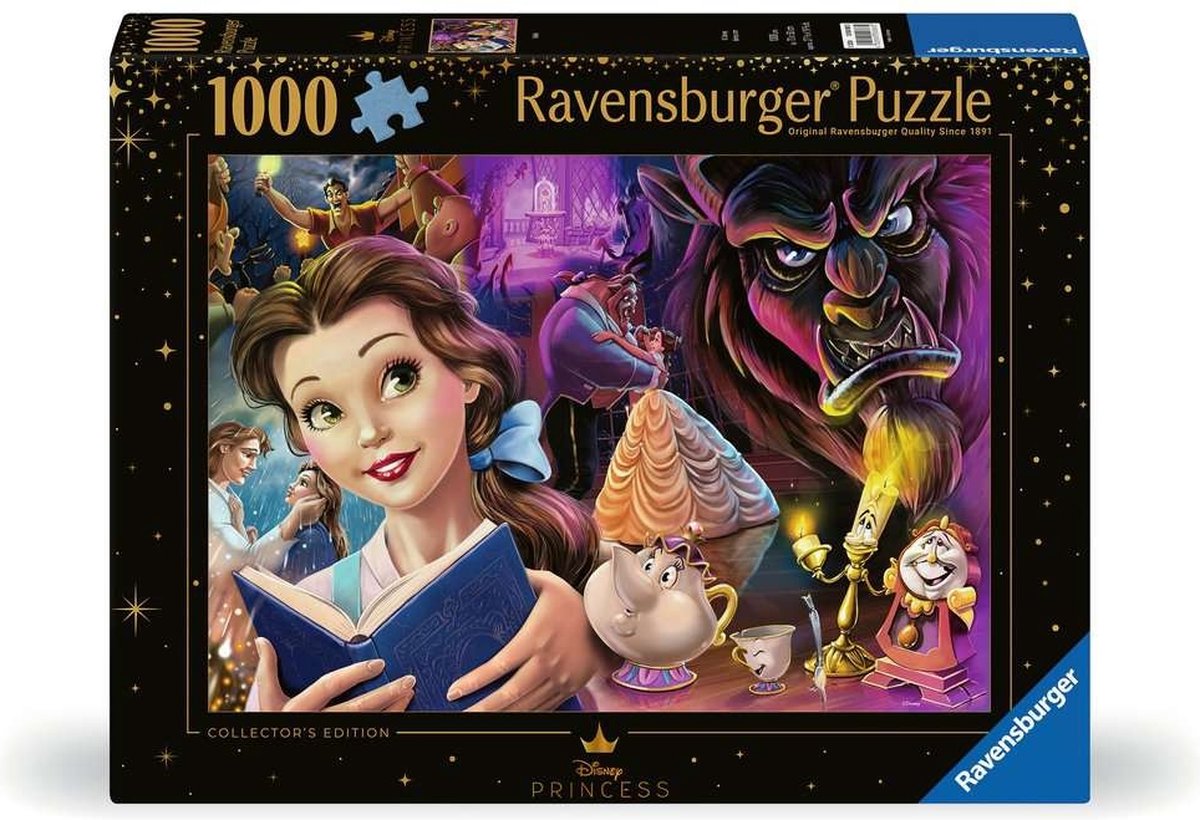 Disney Prinsessen Belle en het Beest Puzzel (1000 stukken)