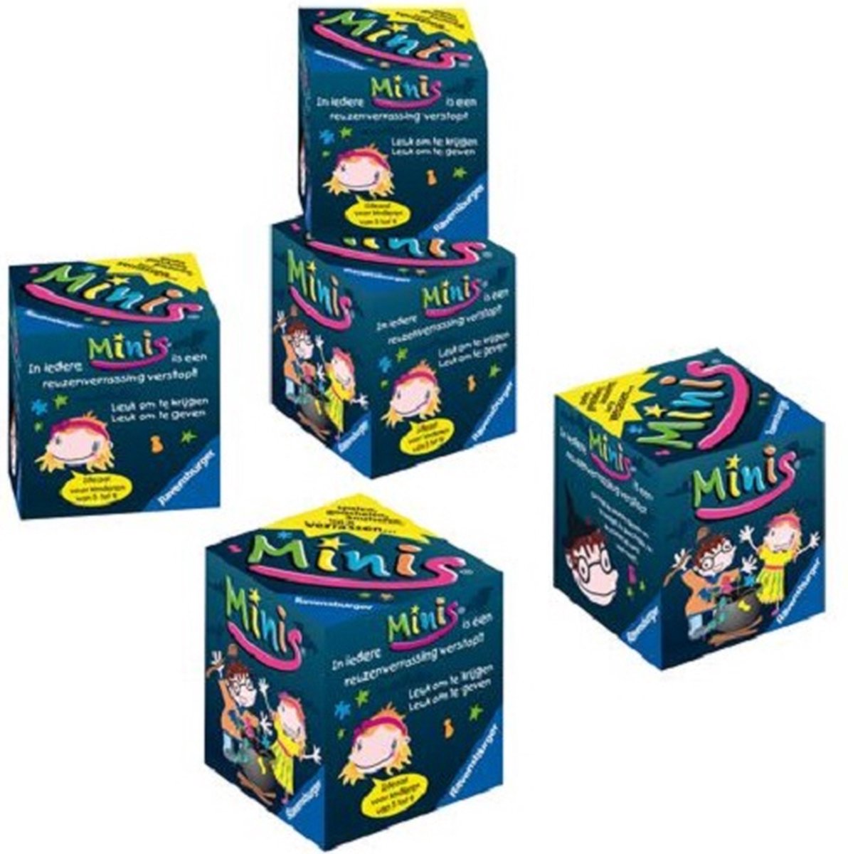 Minis - Spelen, goochelen, knutselen, laat je verrassen -   - PER 2 VERPAKT