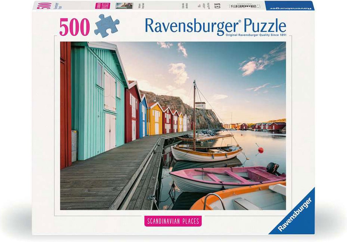 Puzzel Boothuisjes in Smögen 500pcs