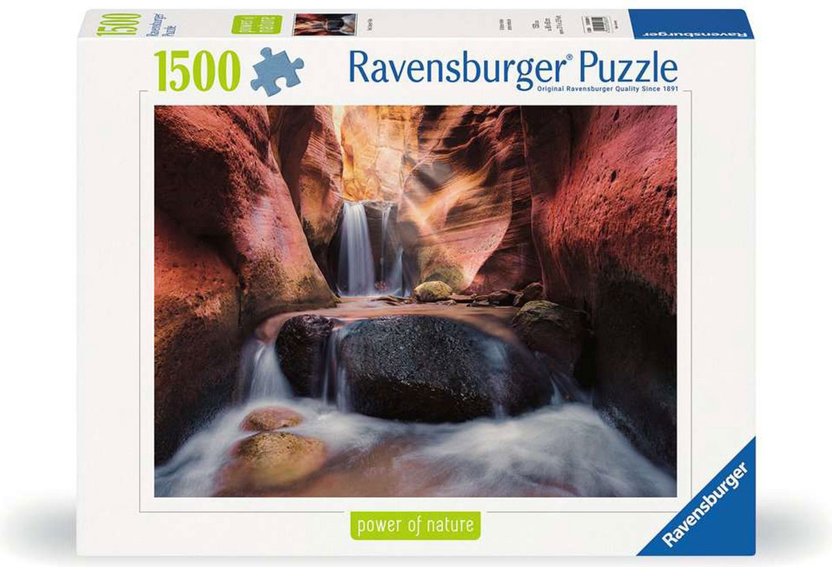 Puzzel De waterval in Red Canyon 1500pcs