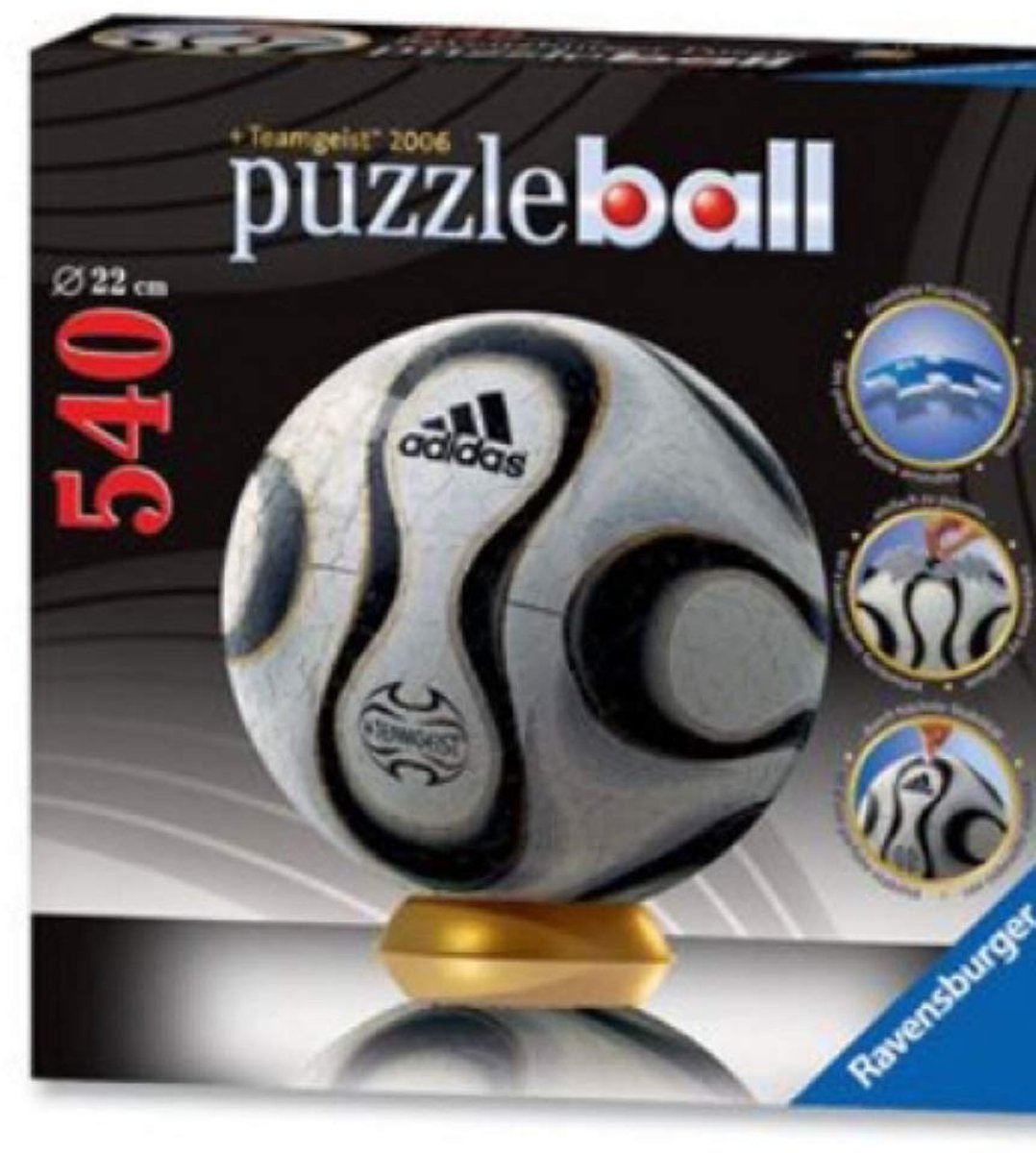 Puzzleball   Adidas matchball Teamgeist WK 2006