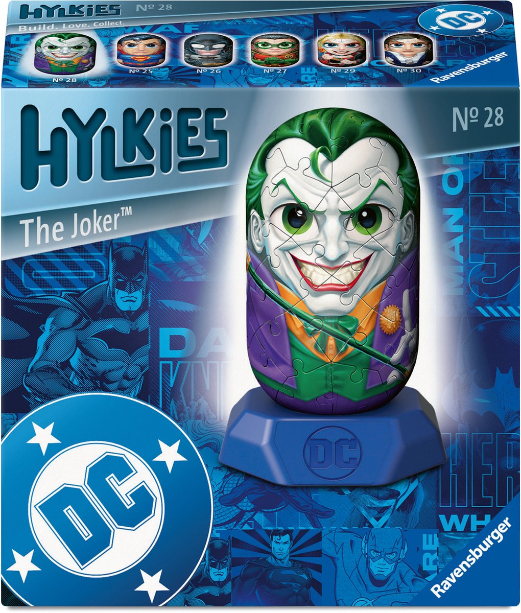   - Hylkies - DC Joker - Bouwspel - 54 Stukjes