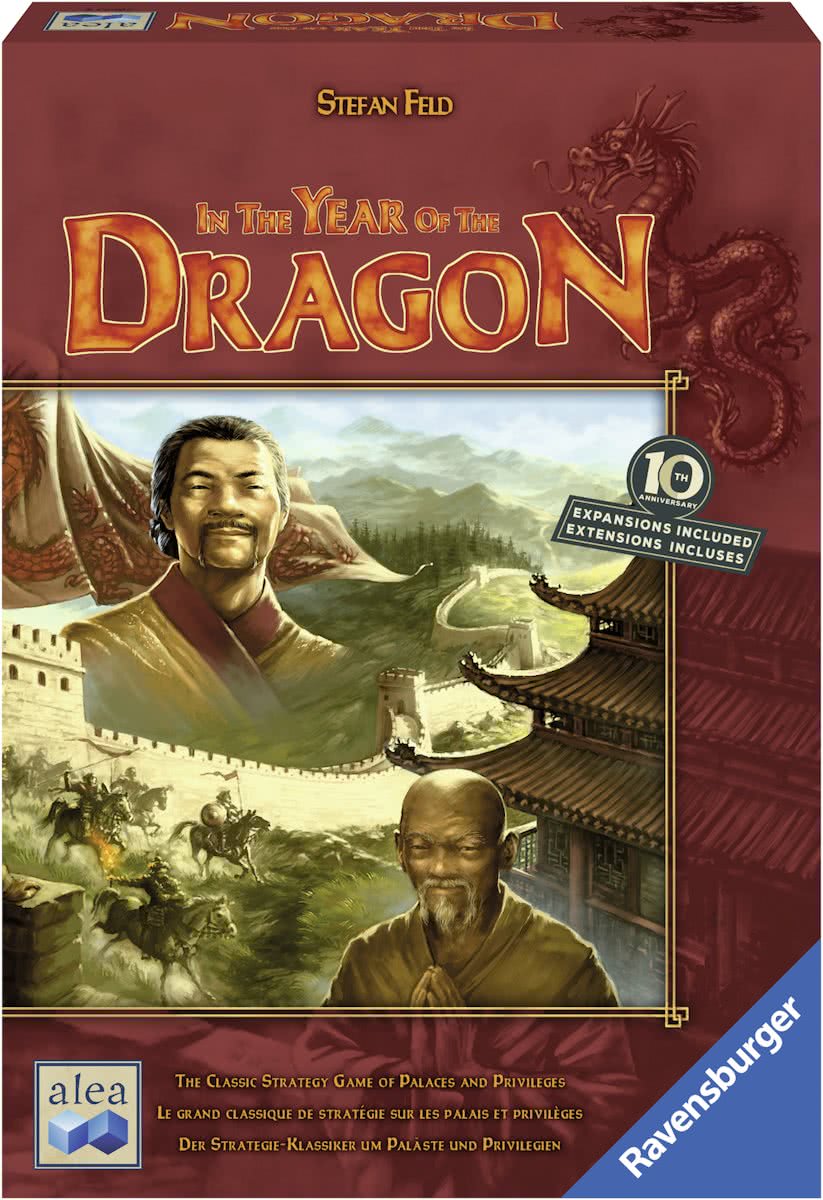   Alea volwassenspel The year of the dragon - bordspel