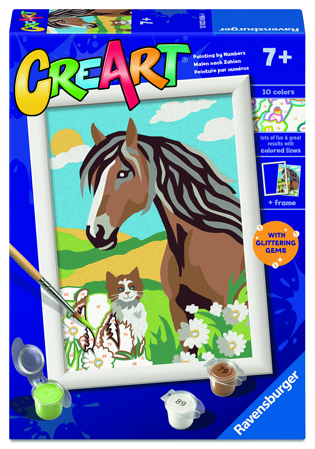   CreArt Paard en poesje