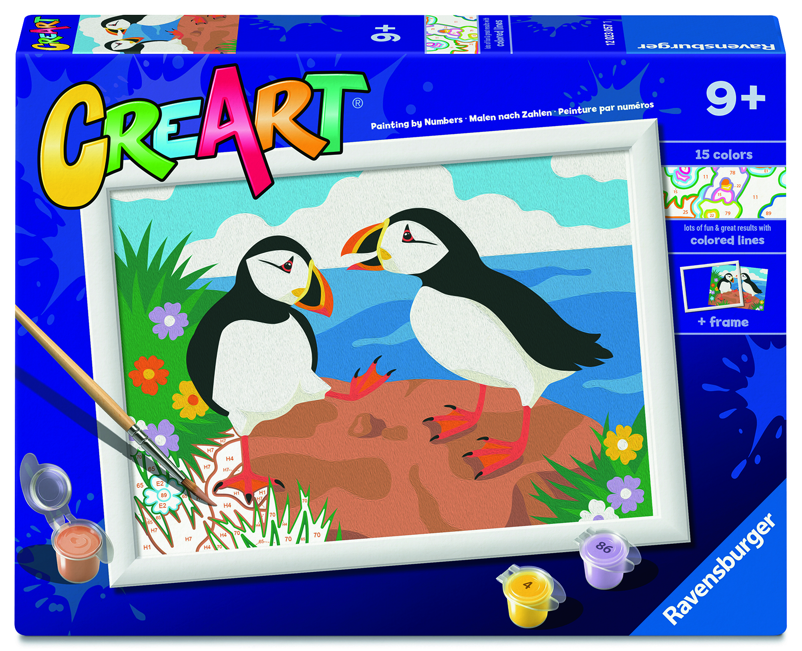   CreArt Papegaaien duiker