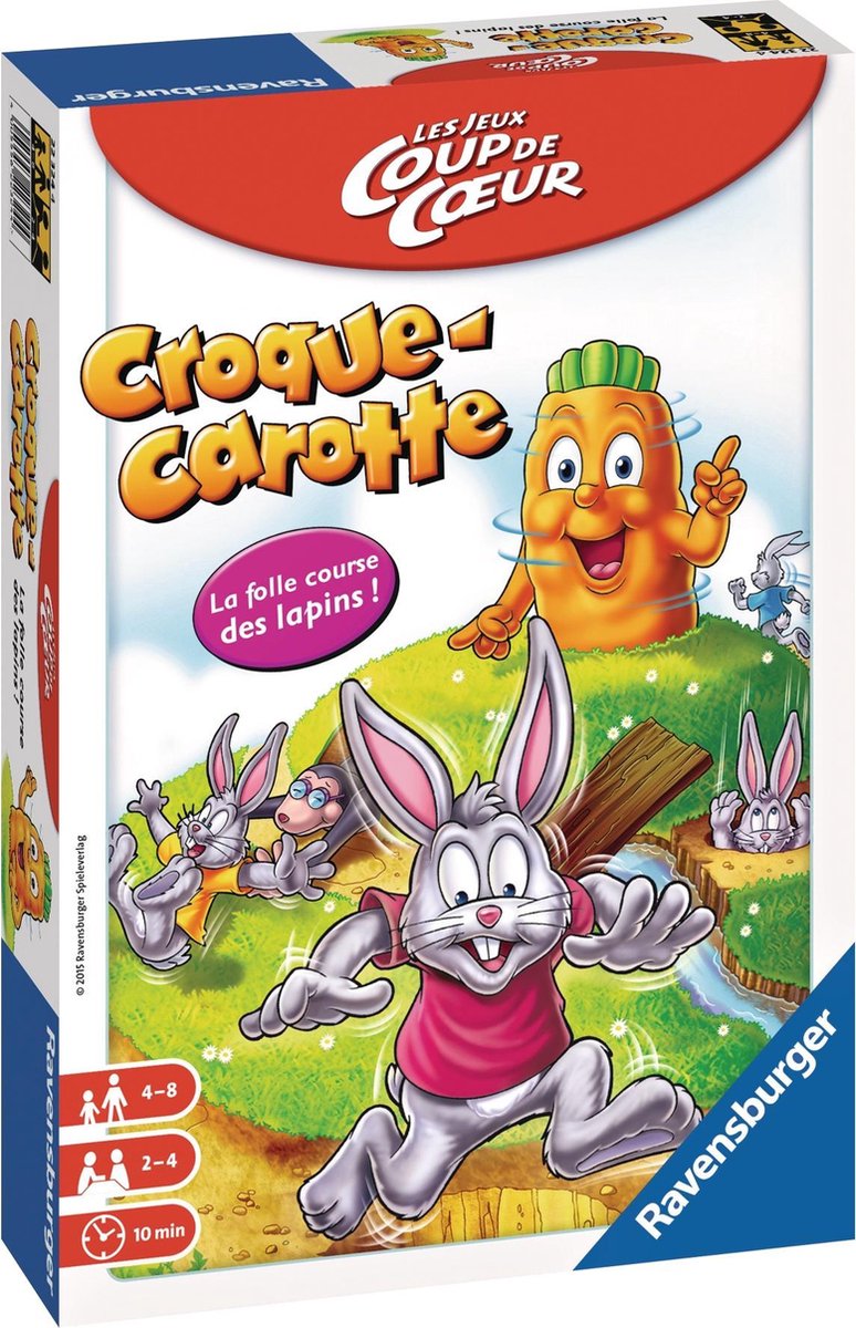   Croque Carotte Coup de cœur Kinderen Gokspel