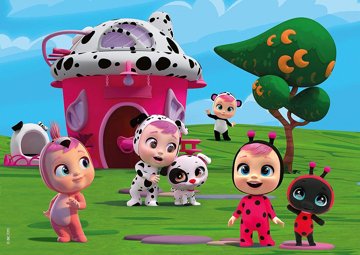   Cry Babies Contourpuzzel 24 stuk(s) Kunst