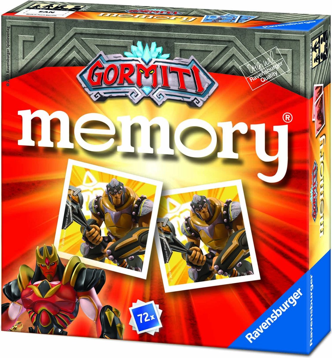   Gormiti Memory Kaartspel