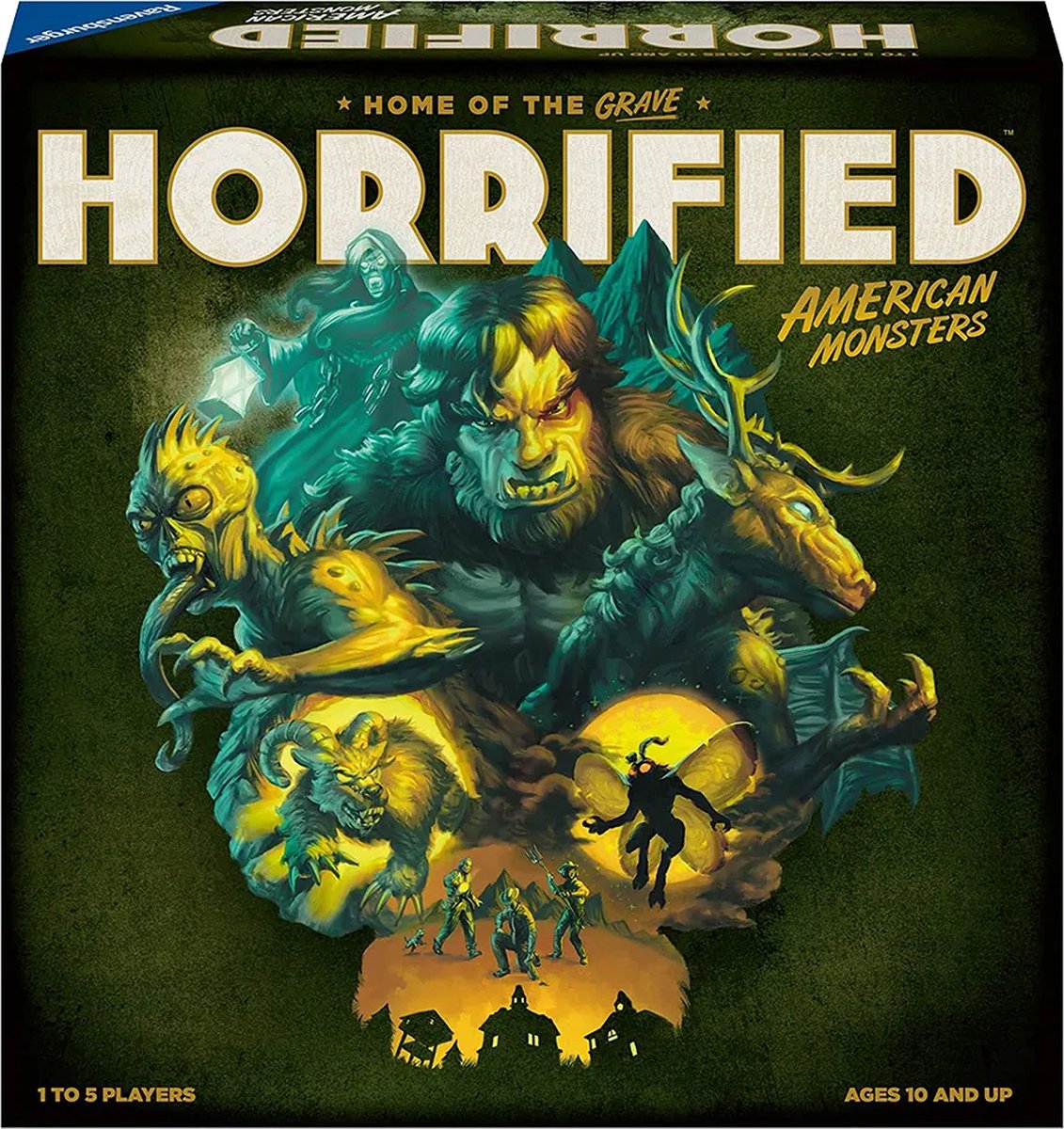 Ravensburger Horrified: American Monsters - Bordspel