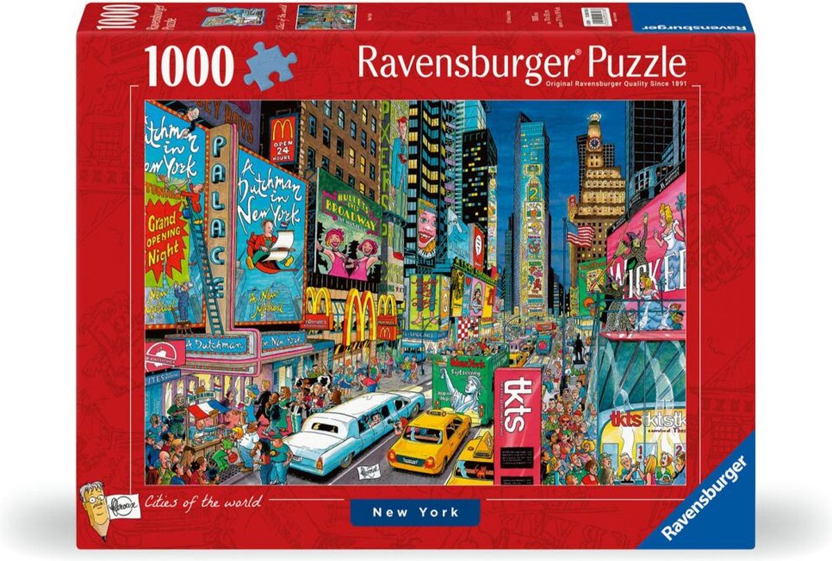   Legpuzzel - Fleroux New York - 1000 Stukjes
