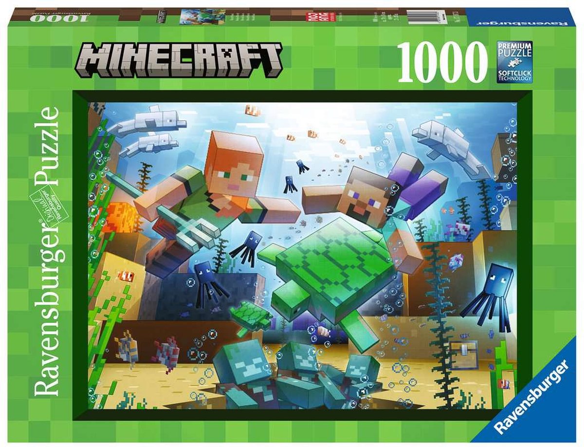Ravensburger Minecraft Legpuzzel 1000 stuk(s) Videospel