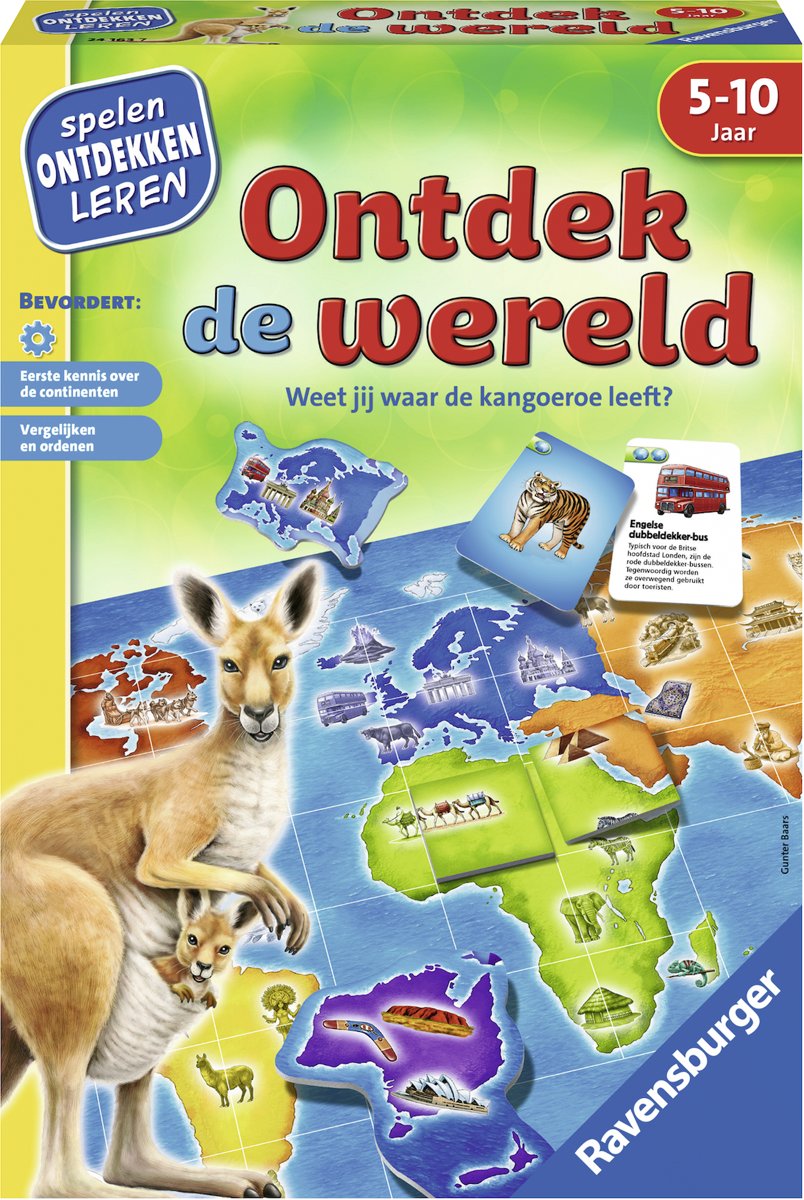 Ravensburger Ontdek de wereld - leerspel