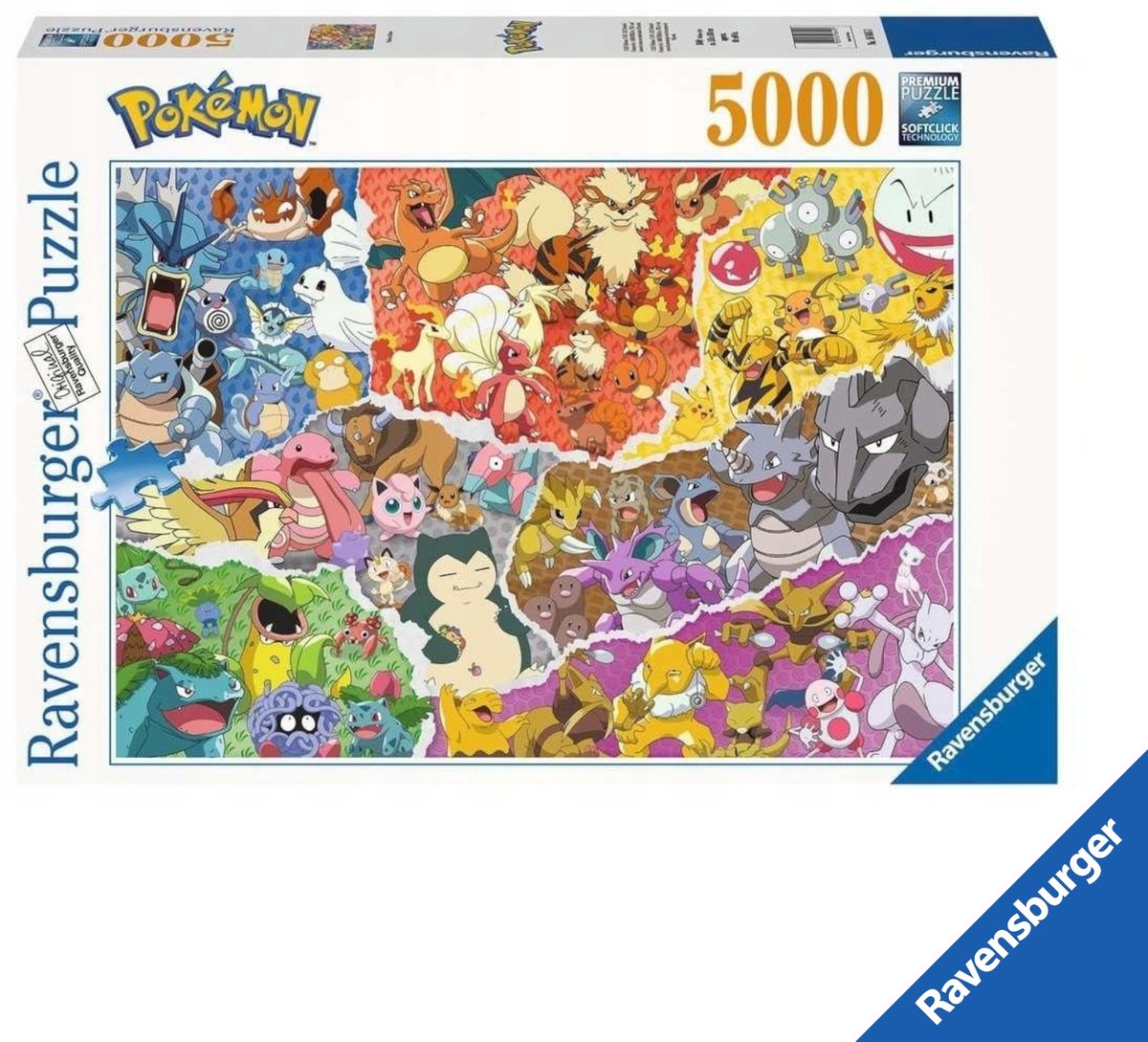   Pokémon Puzzel 5000 Stukjes - Educatief Speelgoed