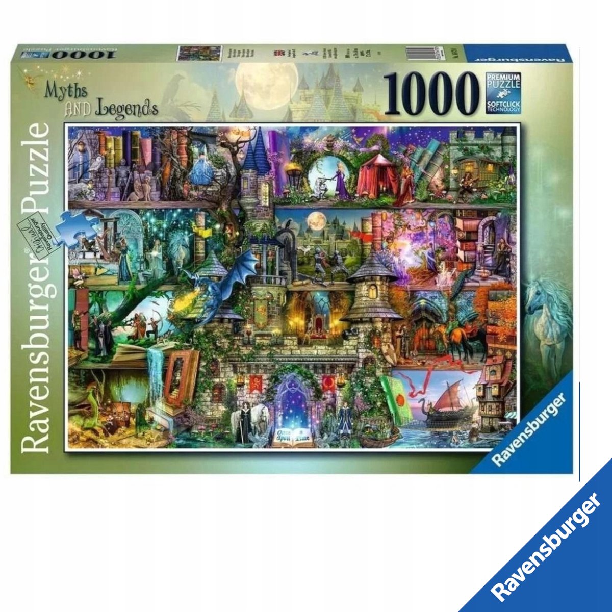   Puzzel 1000 Stukjes Mythen & Legenden Educatief