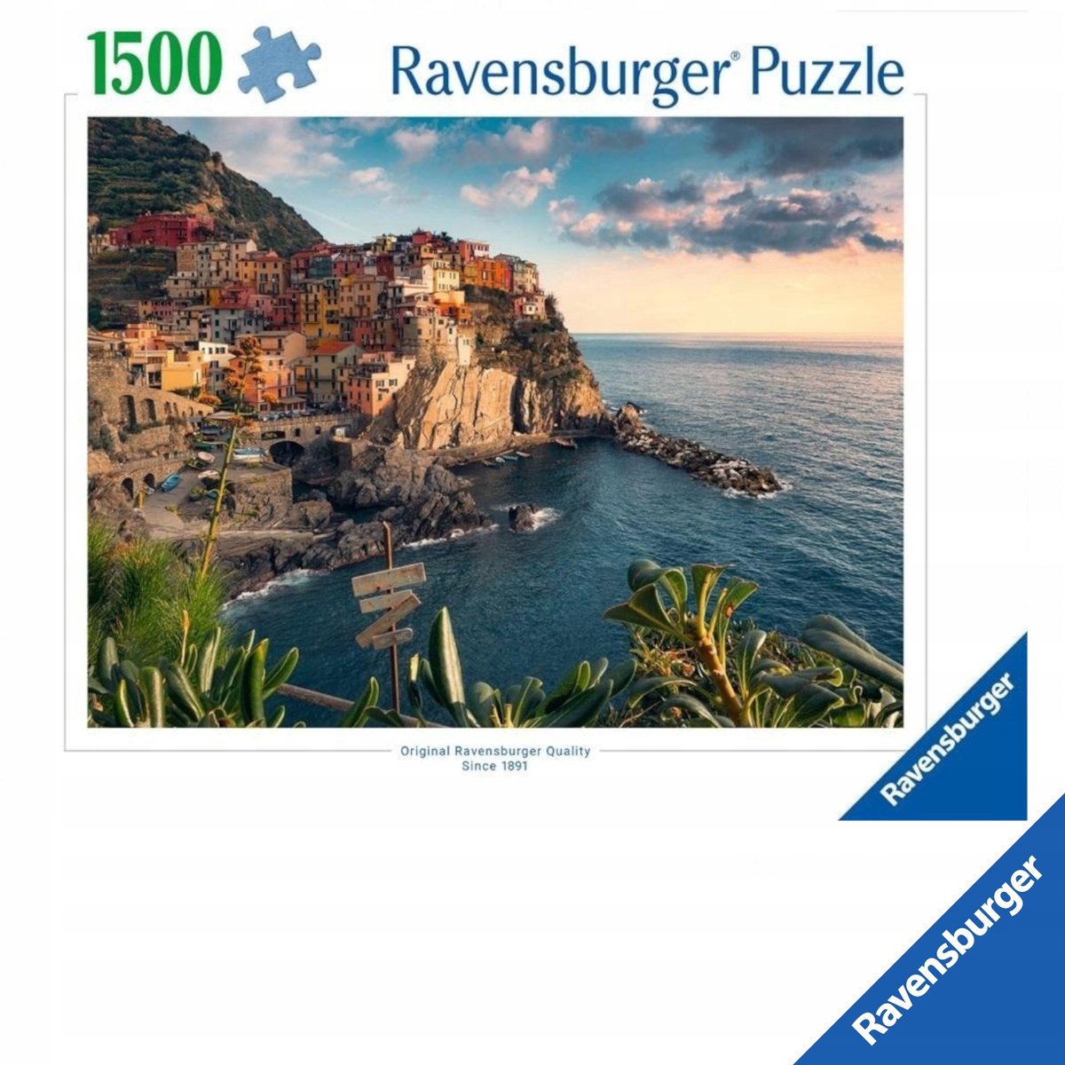   Puzzel 1500 Stukken Cinque Terre Uitzicht Educatief Speelgoed