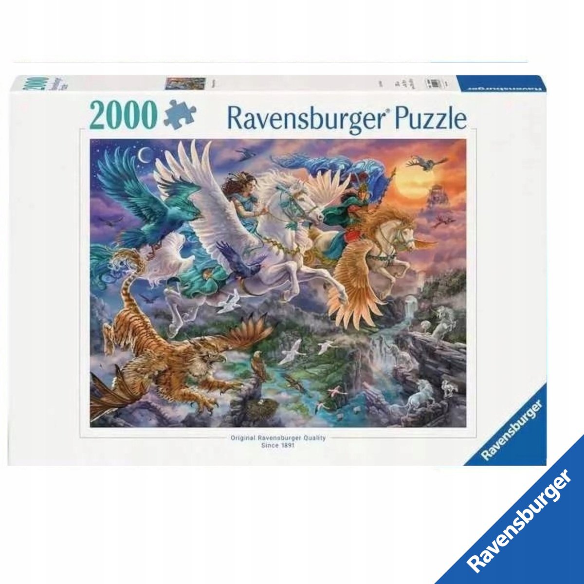   Puzzel 2000 Stukjes Fantasie Pegasus Educatief Speelgoed