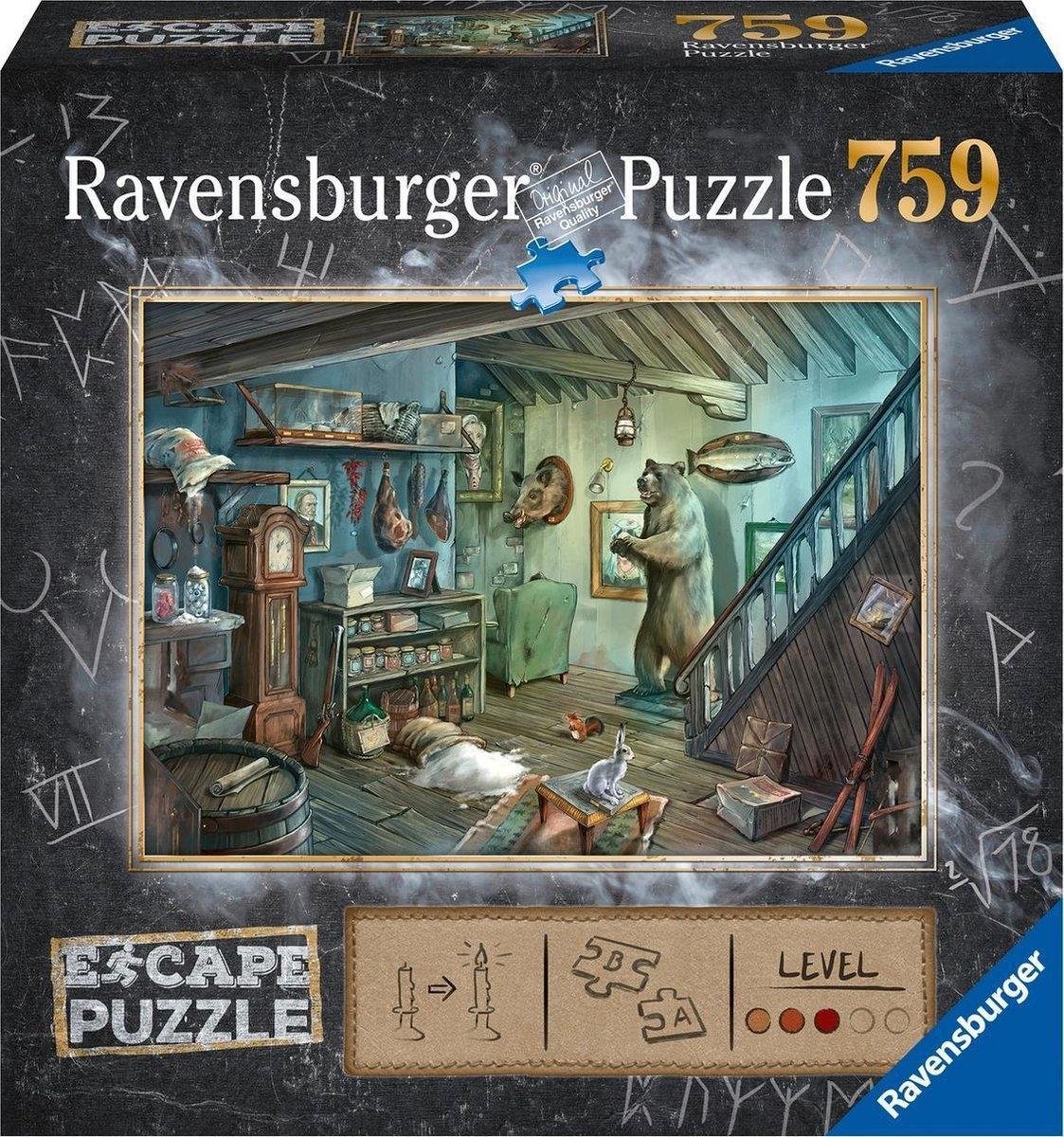 Ravensburger Puzzel Escape: Artists Studio 759 stukjes