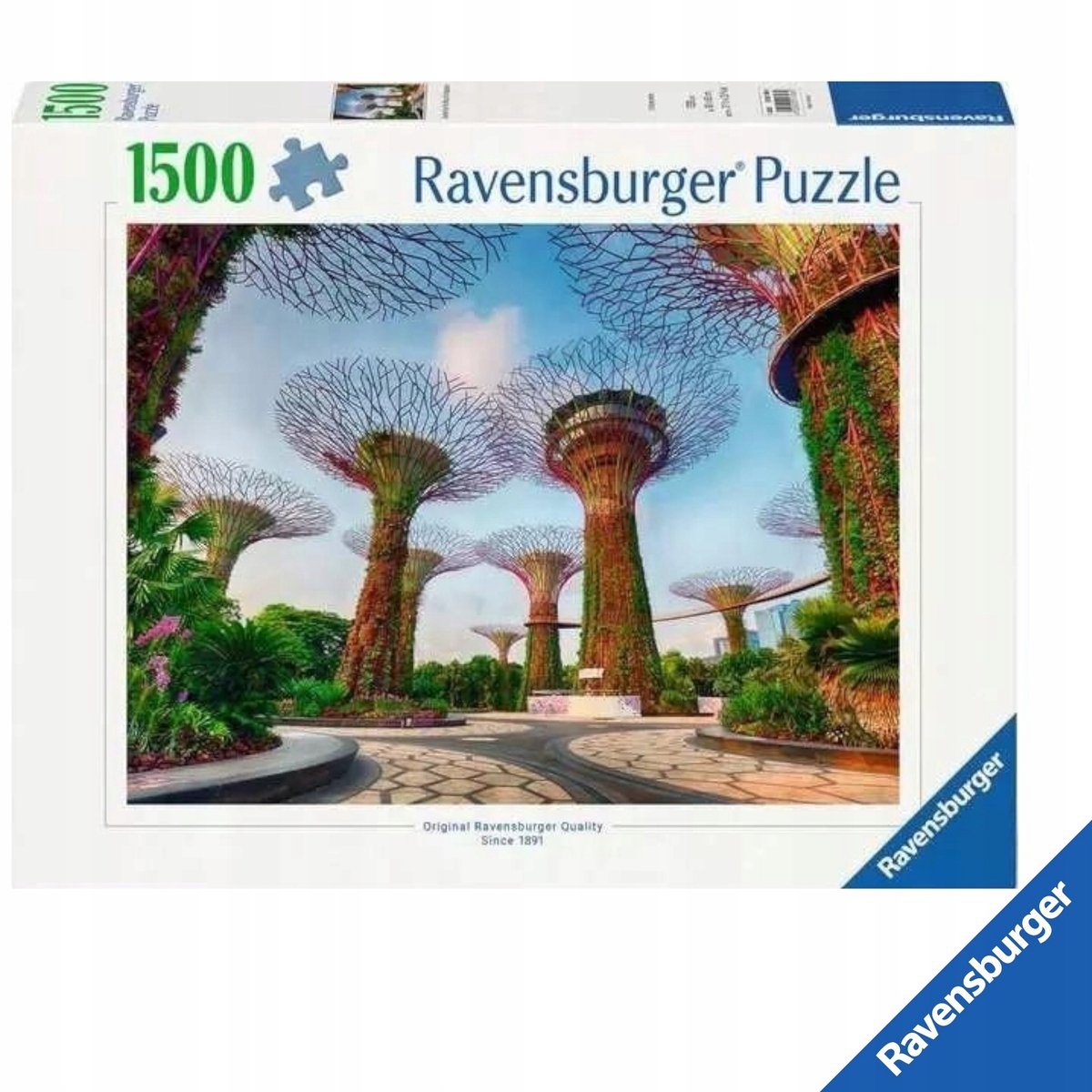  Puzzel Premium 1500 Stukjes - Singapur Tuin