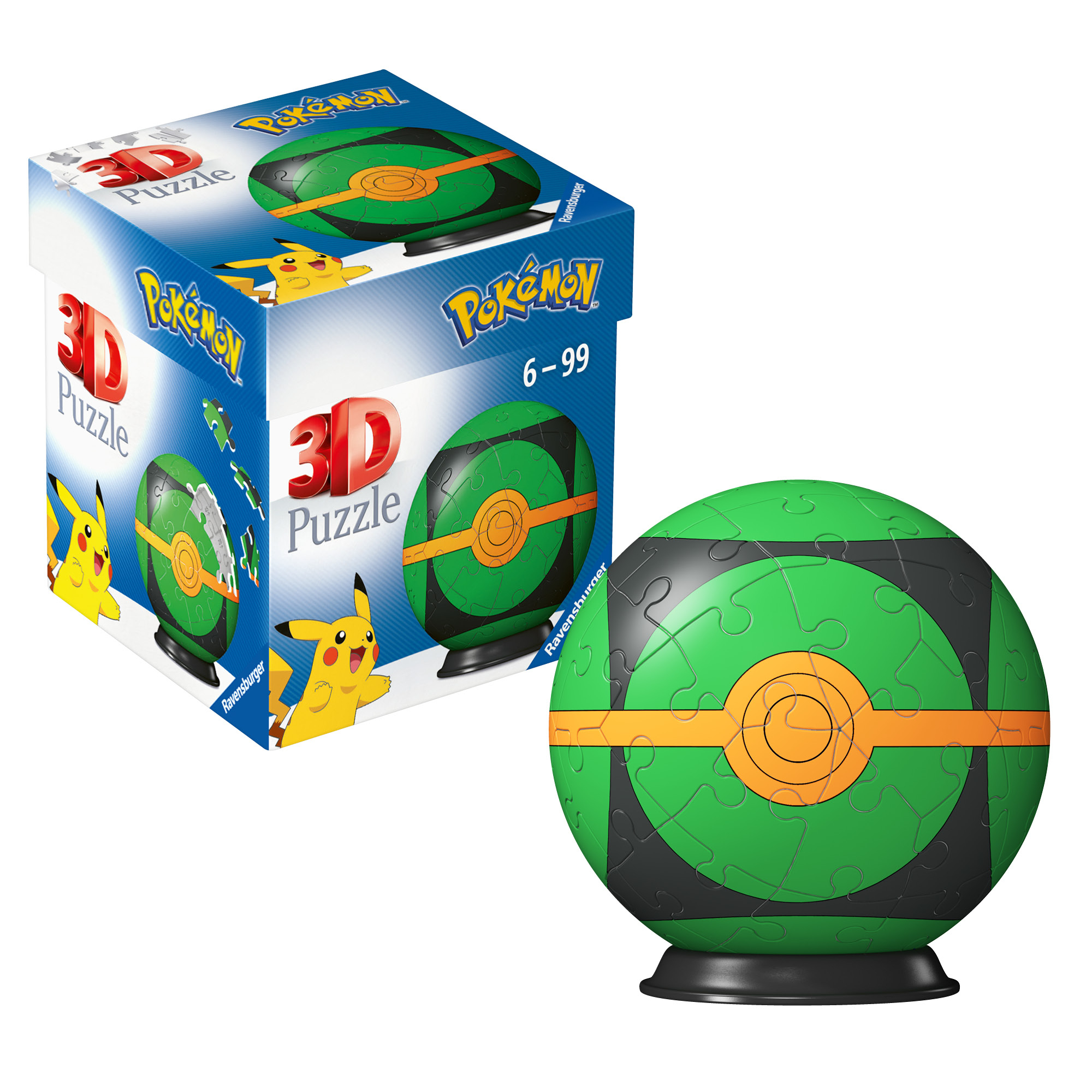   Puzzle-Ball Pokemon Dusk Ball 54 stukjes