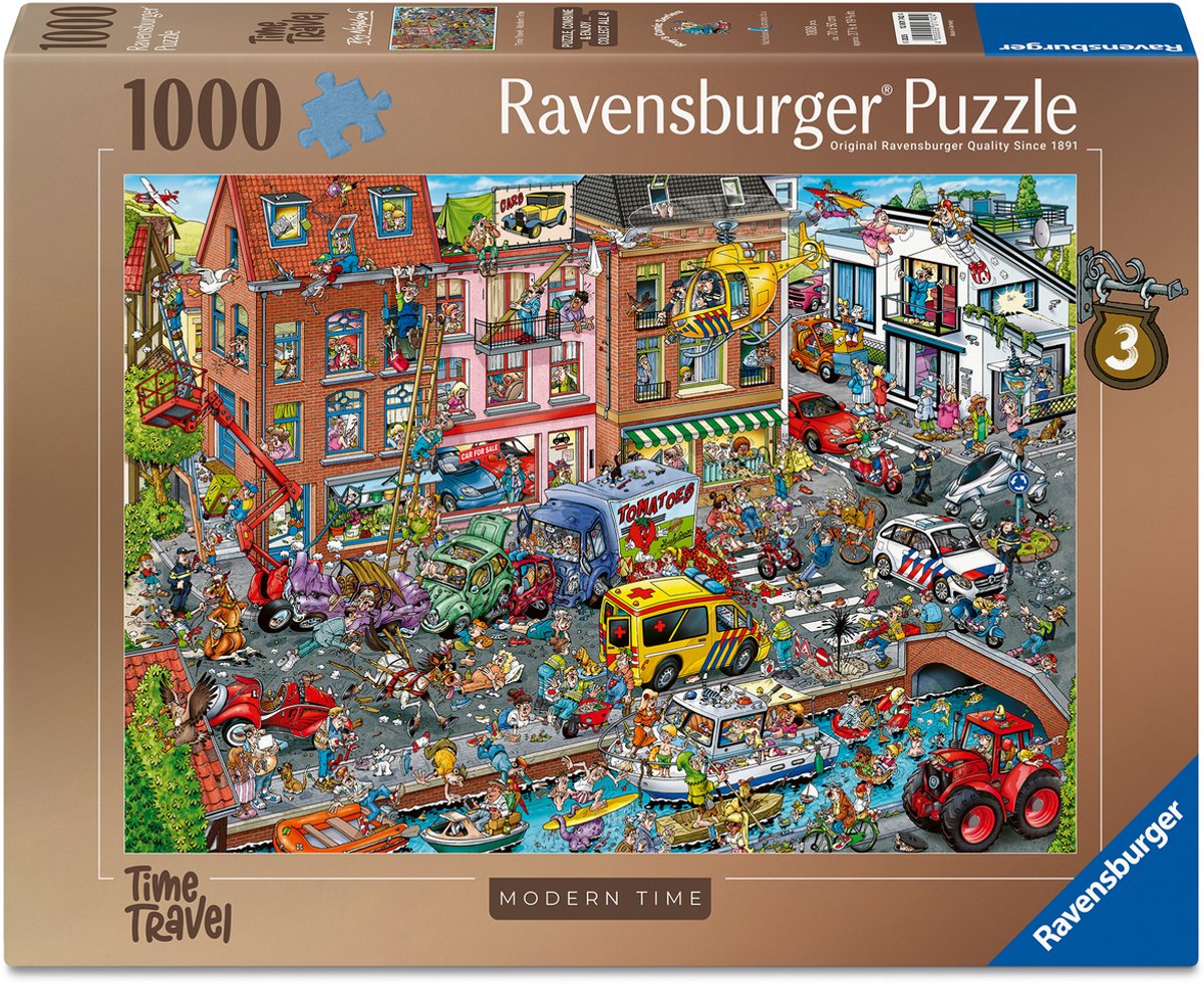   Rays Comic Series - Time Travel 3 - Modern Time - 1000 stukjes Legpuzzel