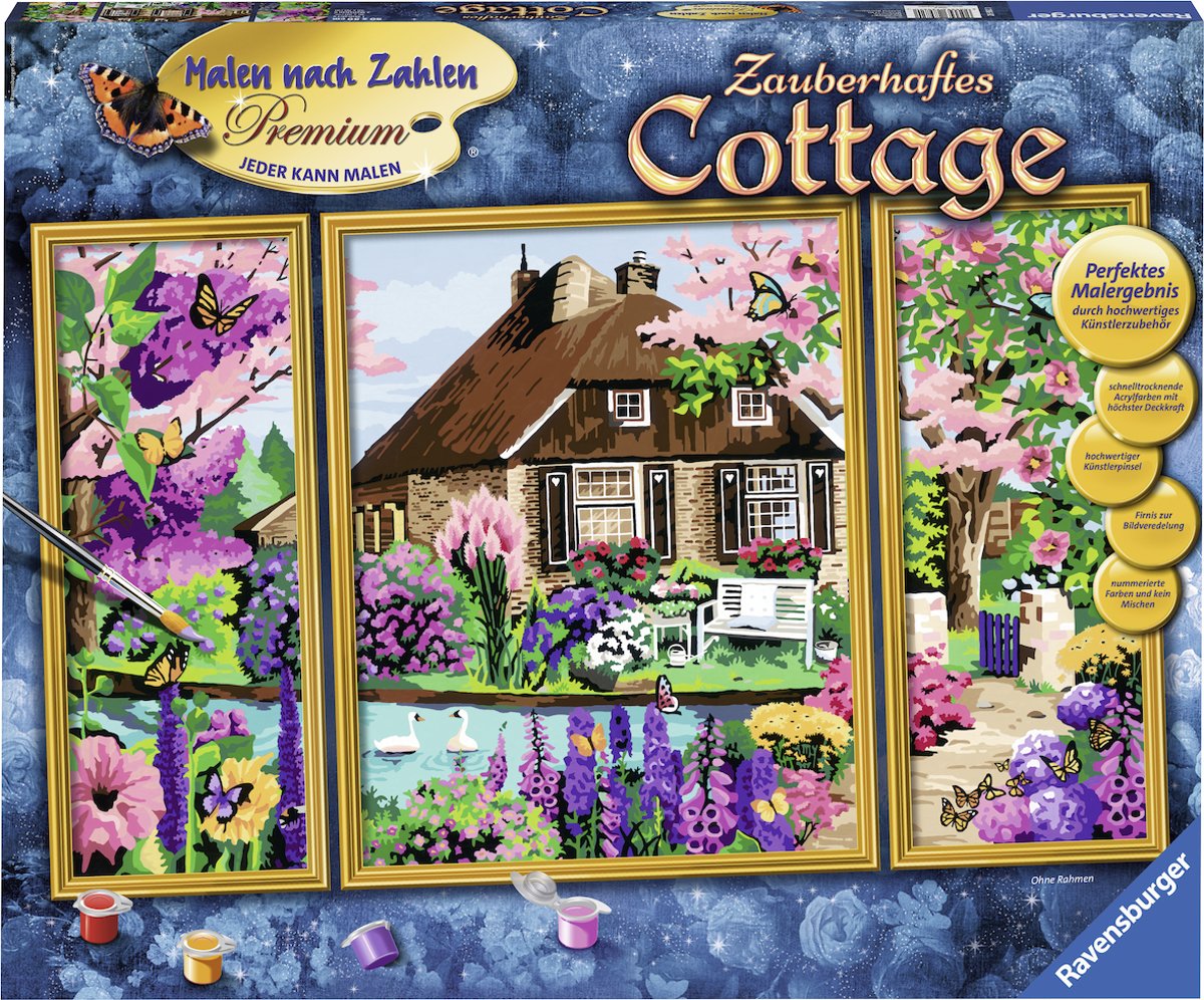 Ravensburger Schilderen op nummer Betoverende Cottage