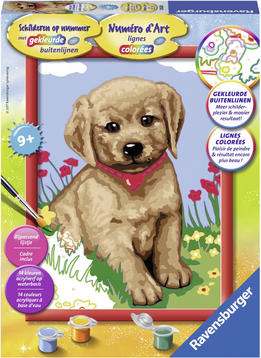 Ravensburger Schilderen op nummer Kleine vriend