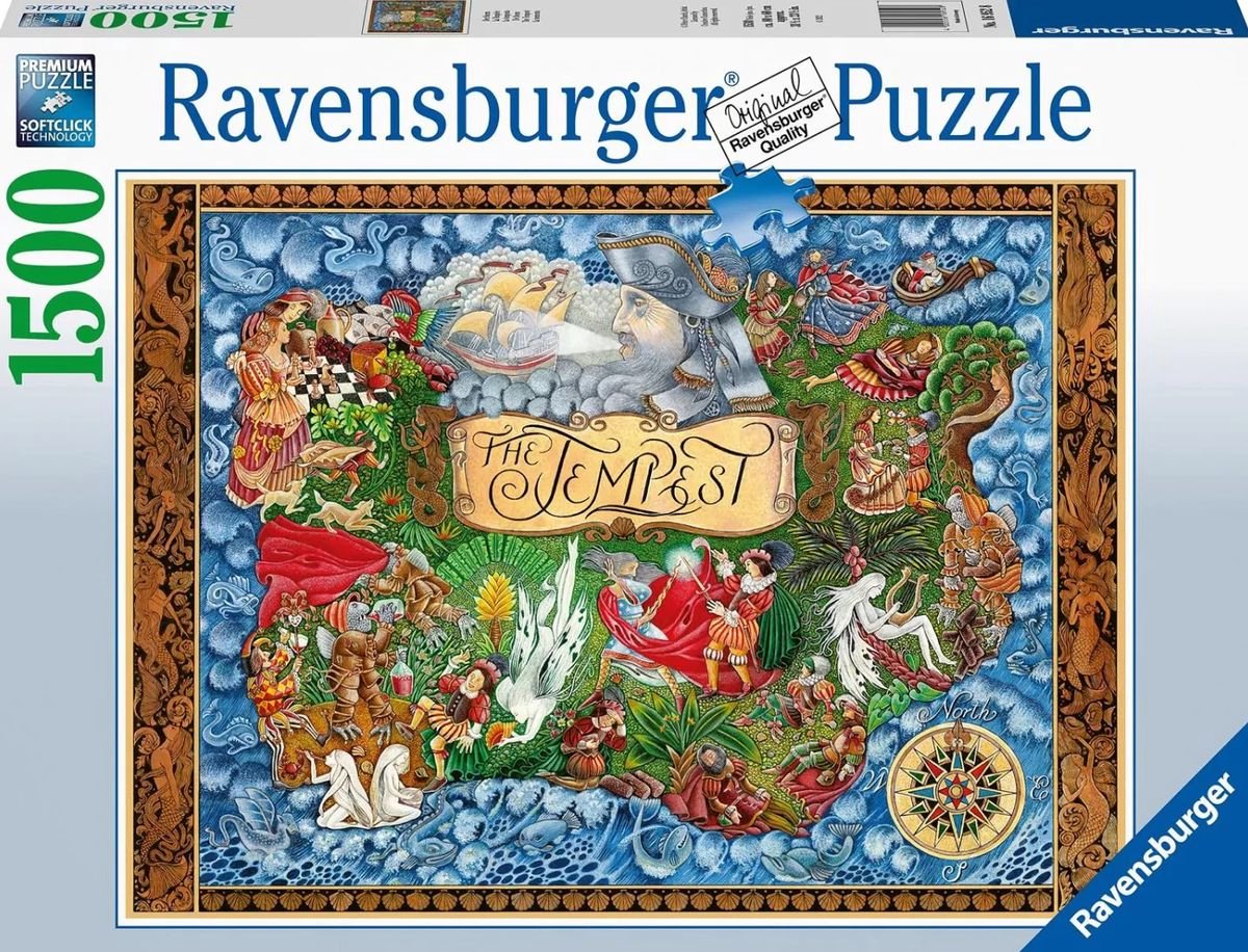   The Tempest Legpuzzel 1500 stuk(s) Overige