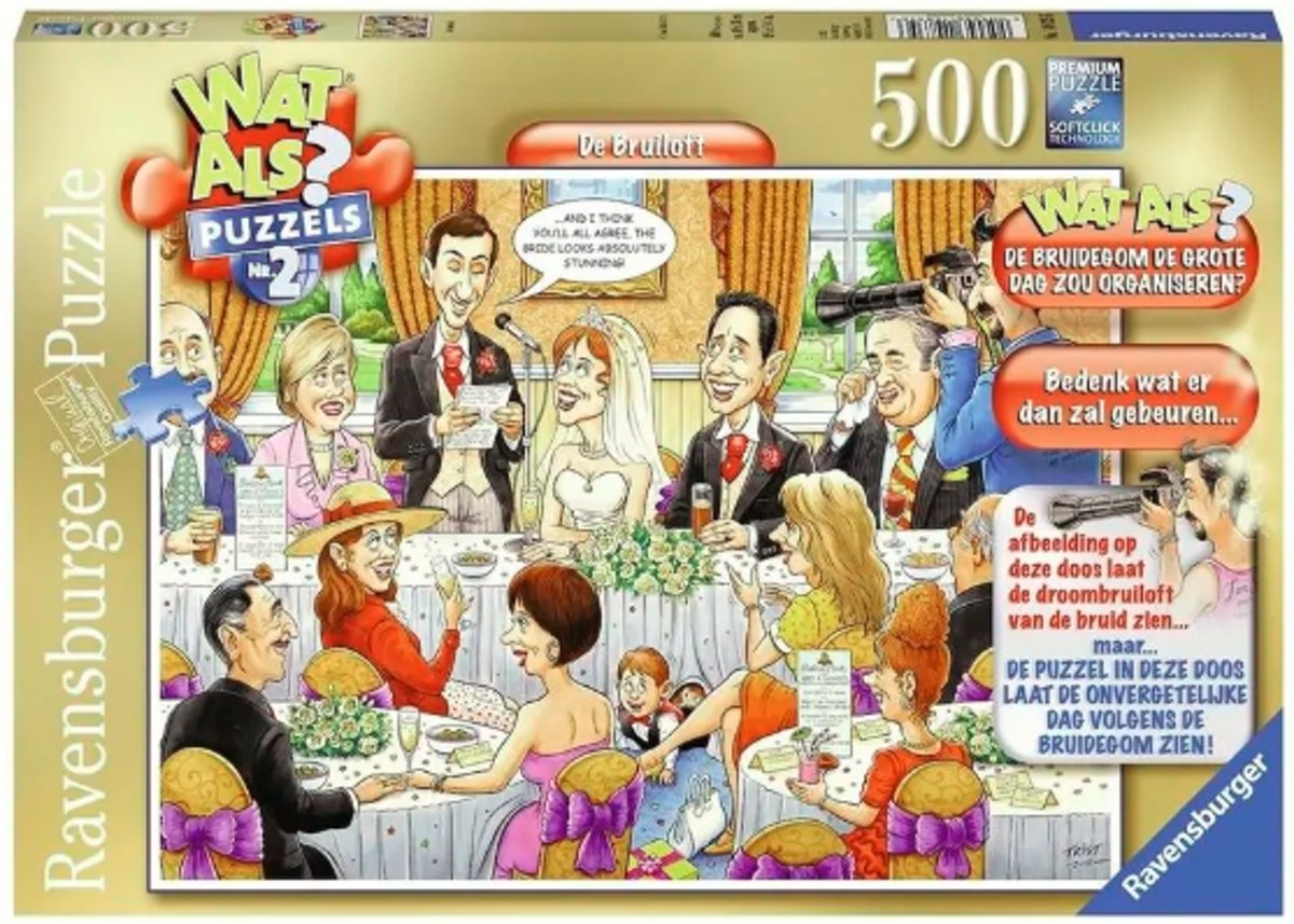 Ravensburger Wat Als? 2 De Bruiloft Puzzel