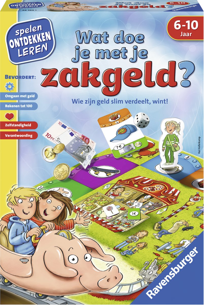   Wat doe je met je zakgeld? - leerspel
