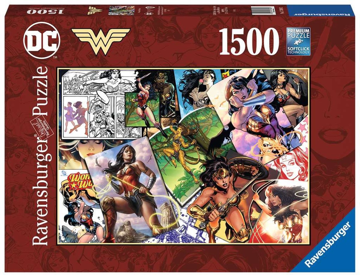 Ravensburger Wonder Woman Legpuzzel 1500 stuk(s) Stripfiguren