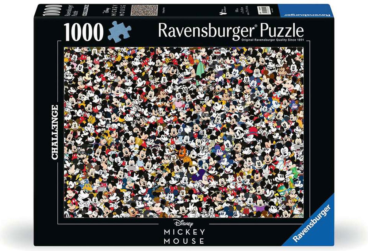   legpuzzel Mickey Mouse 1000 stukjes - Cartoon puzzel.