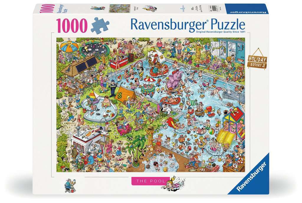   puzzel 1000 stukjes Holiday Res.3-The Pool