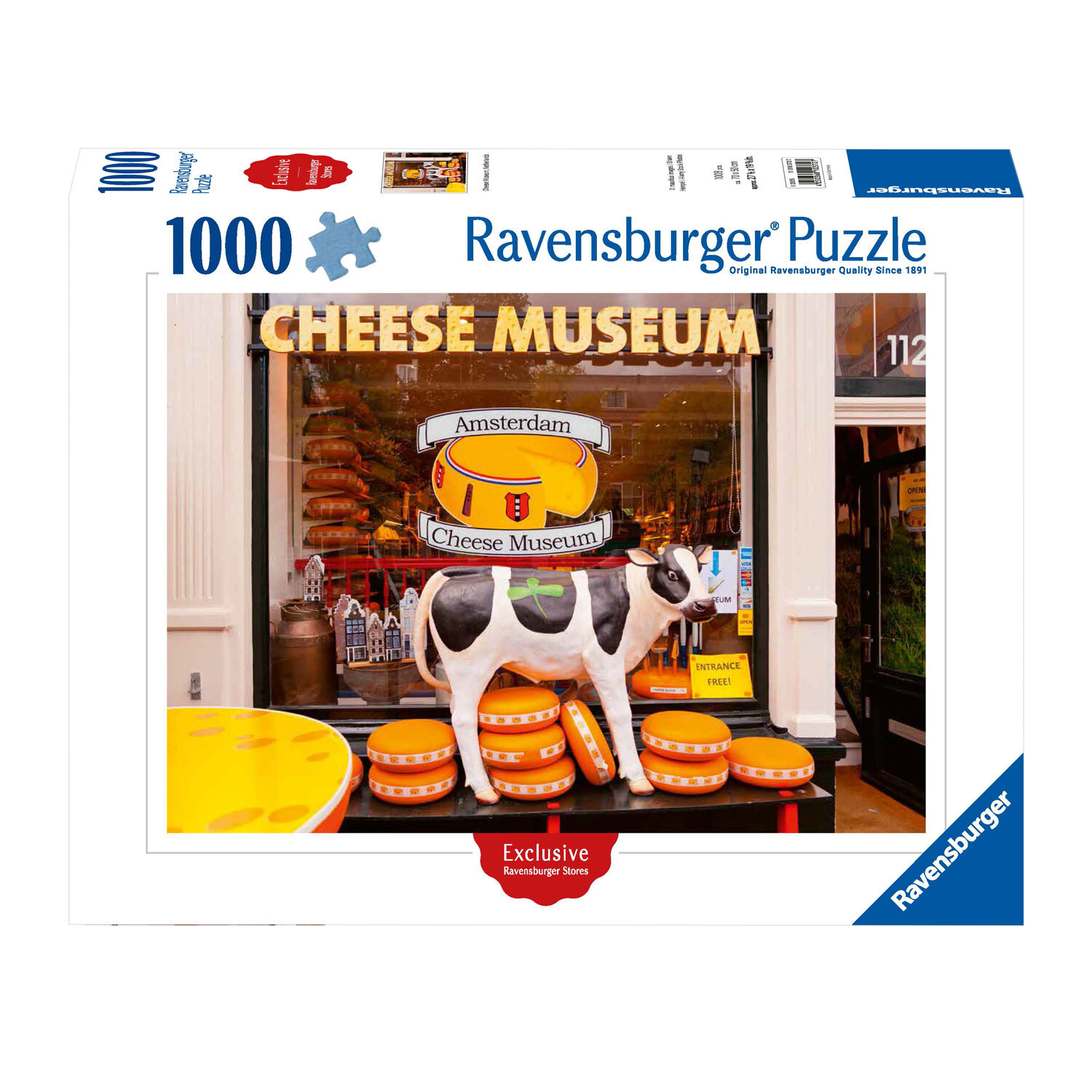   puzzel 1000 stukjes cheesemuseum Amsterdam