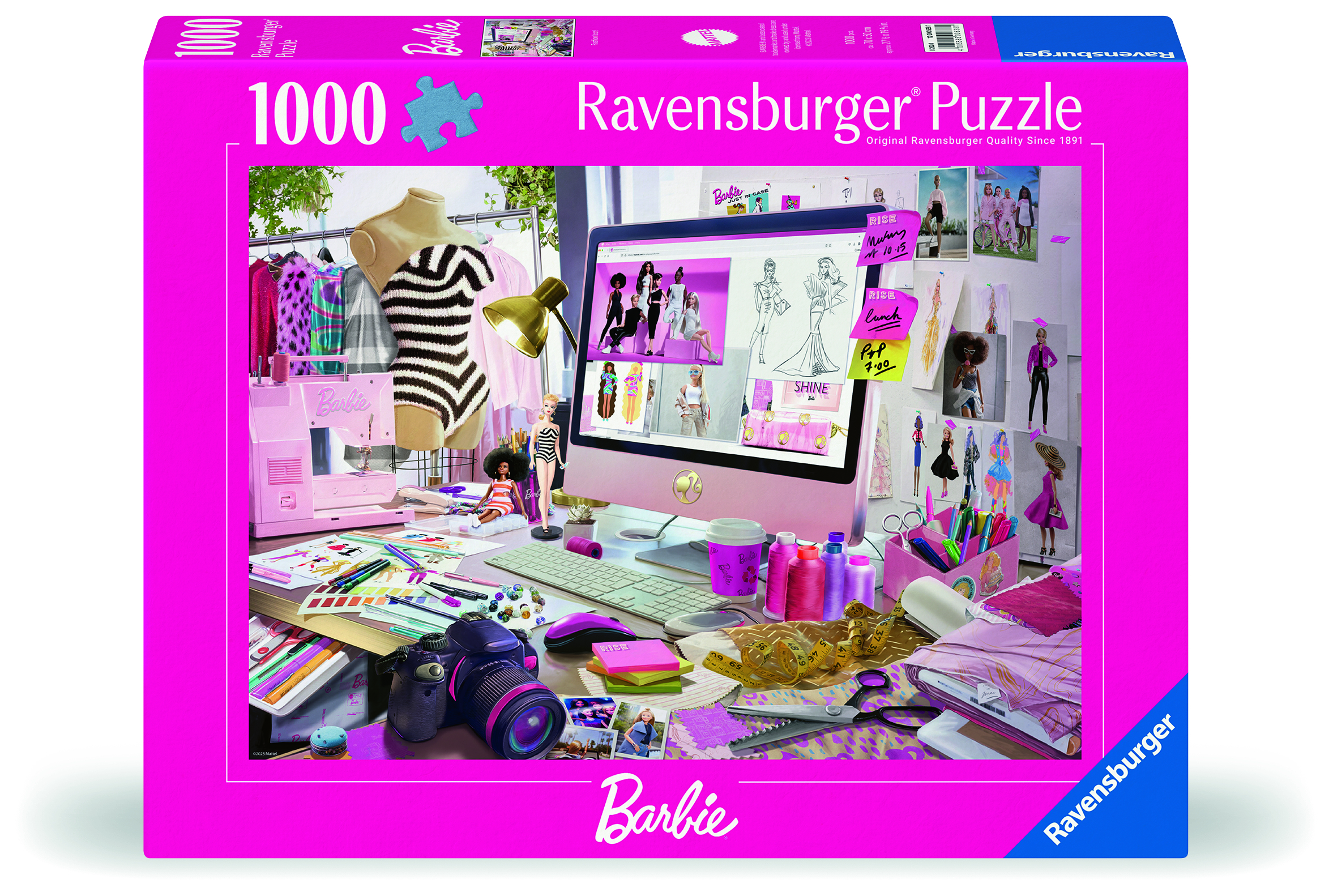  puzzel Barbie Mode icoon 1000 stukjes