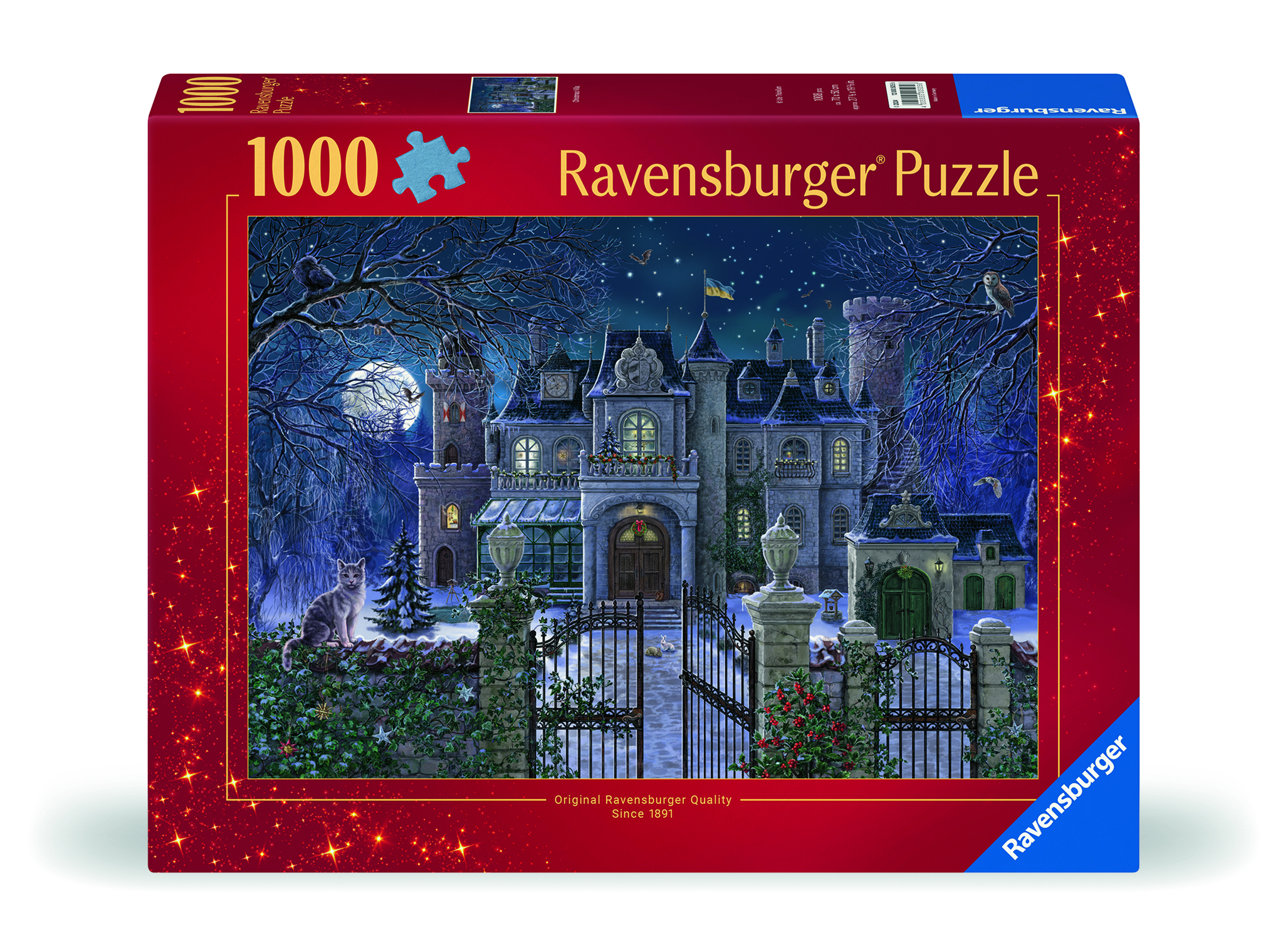   puzzel Christmas Villa 1000 stukjes