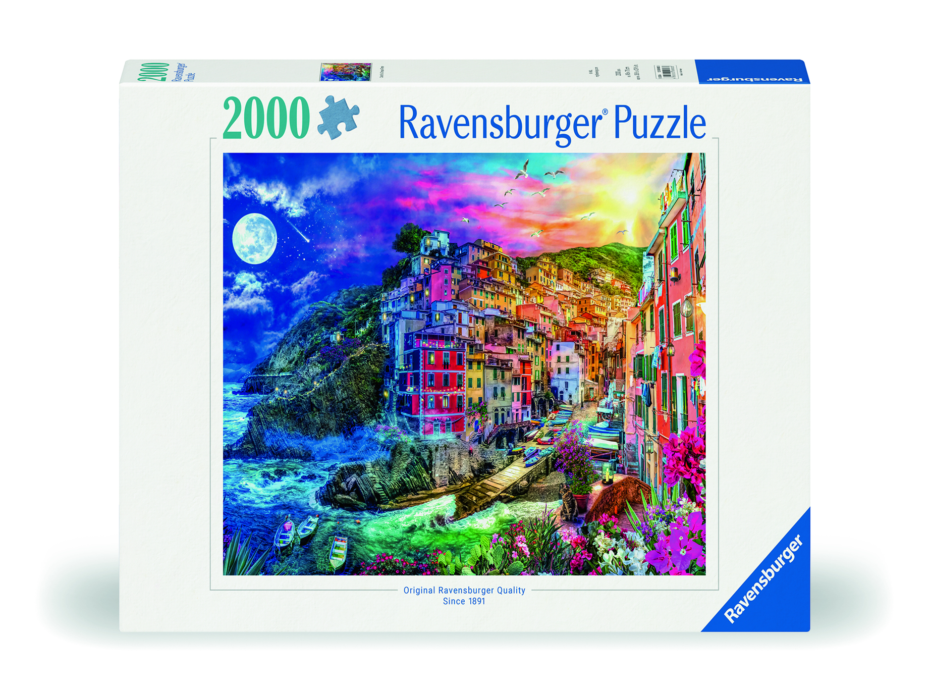   puzzel Colorful Cinque Terre 2000 stukjes