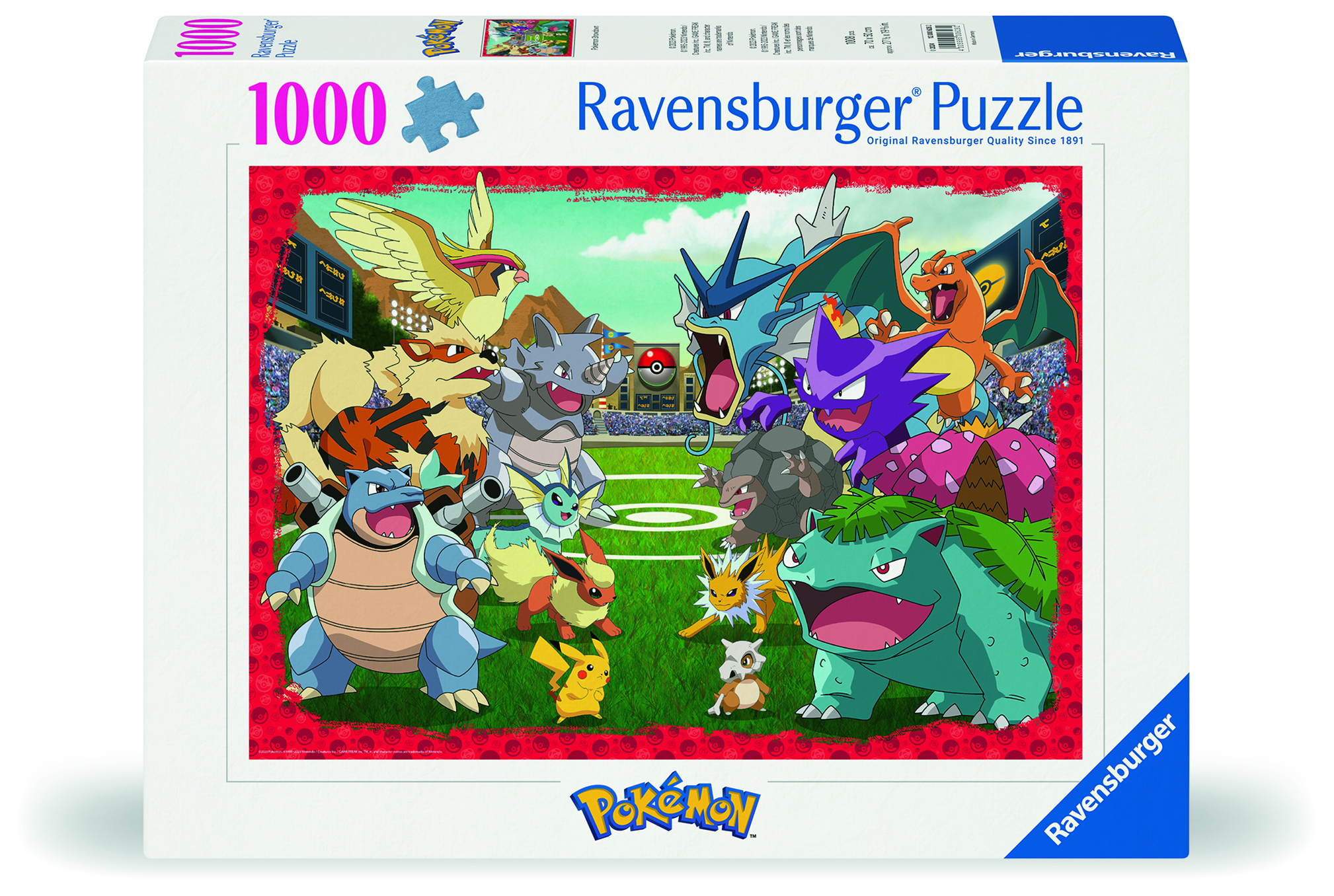   puzzel Confrontatie tussen Pokemon 1000 stukjes
