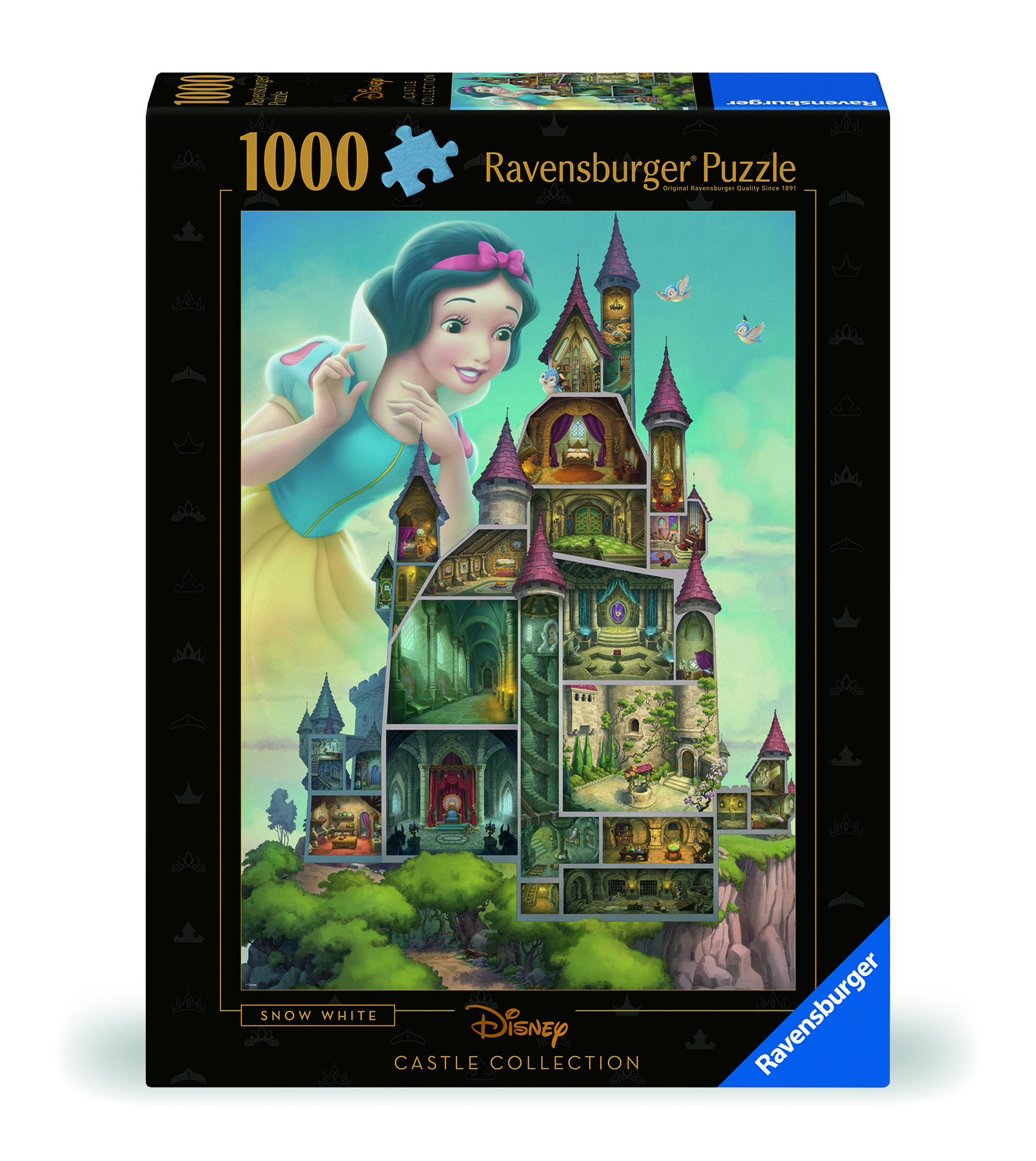   puzzel Disn.Castles: Snow White 1000 stukjes