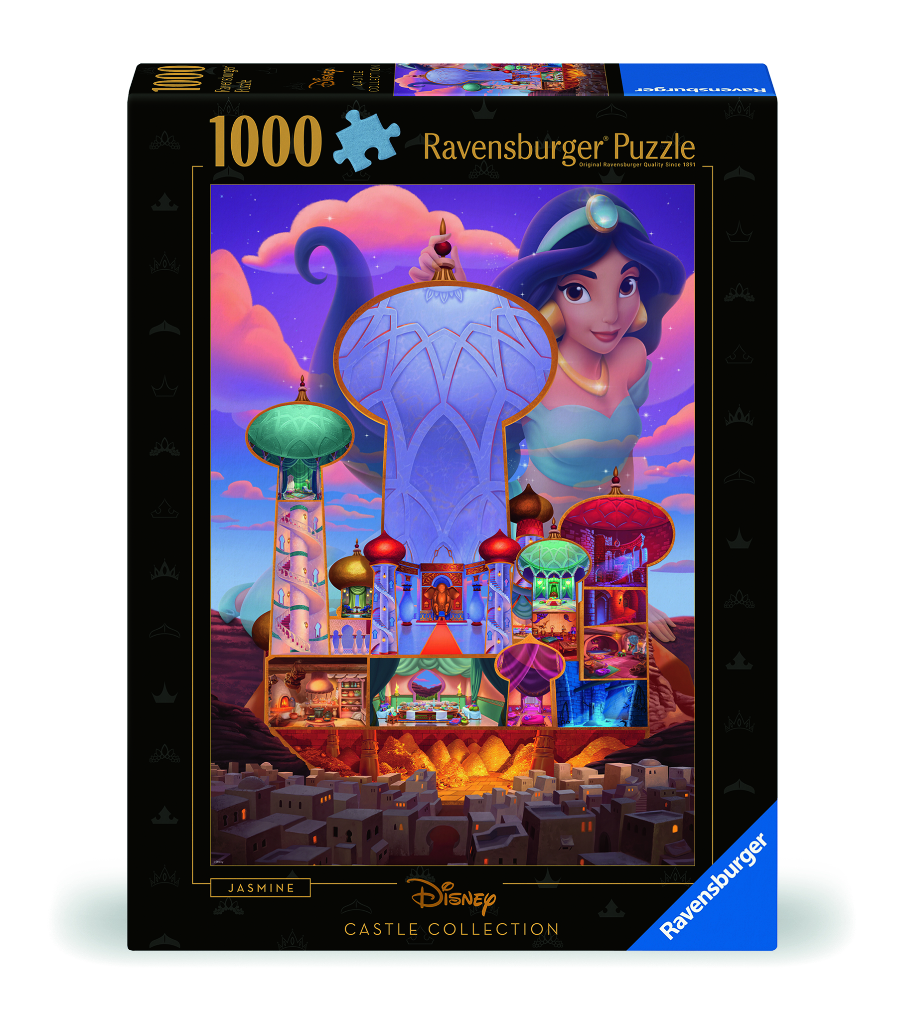   puzzel Disney Castles: Jasmine 1000 stukjes