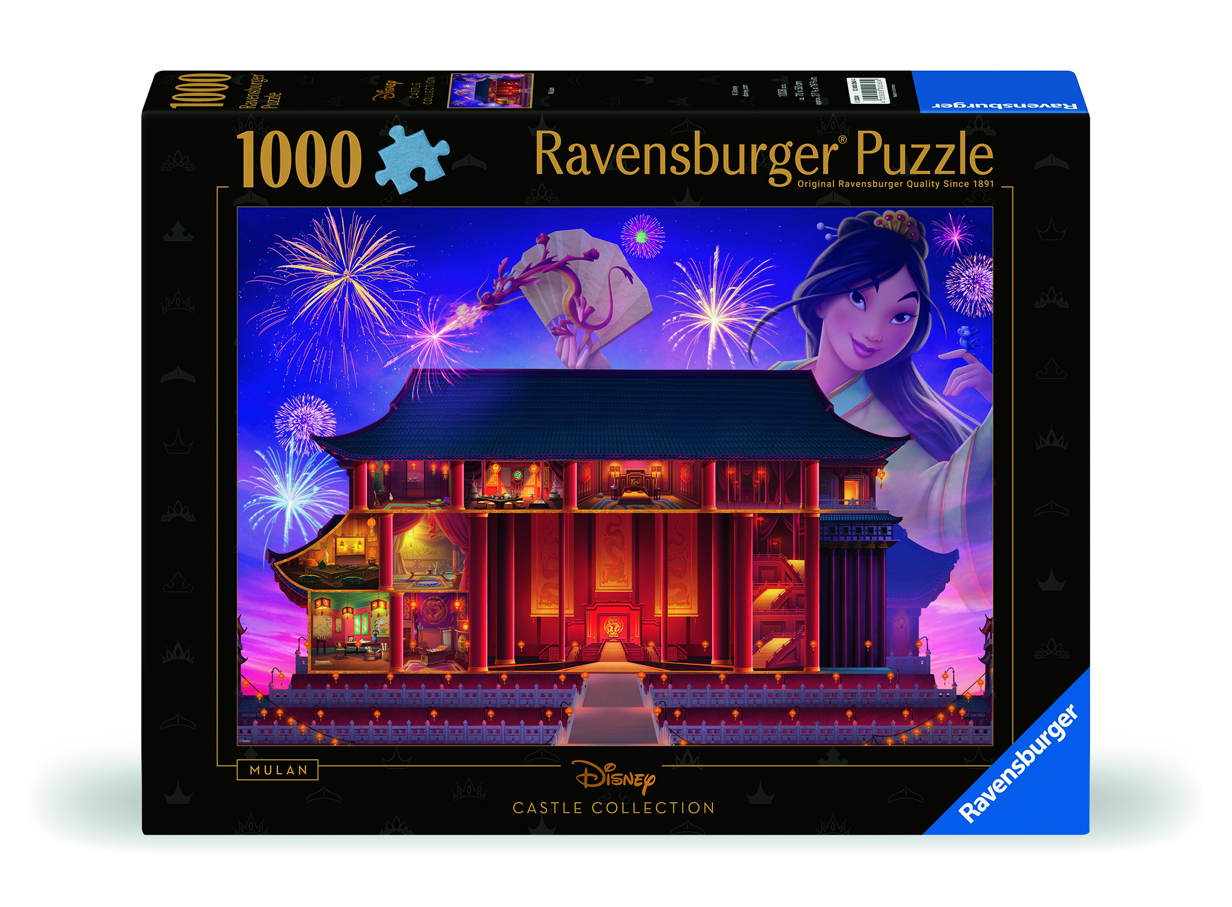   puzzel Disney Castles: Mulan 1000 stukjes