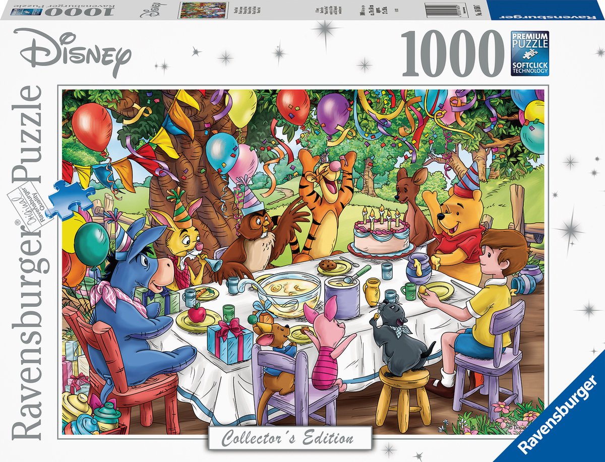   puzzel Disney Winnie de Poeh - Legpuzzel - 1000 stukjes