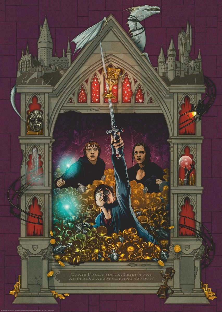Ravensburger puzzel Harry Potter 8 - legpuzzel - 1000 stukjes
