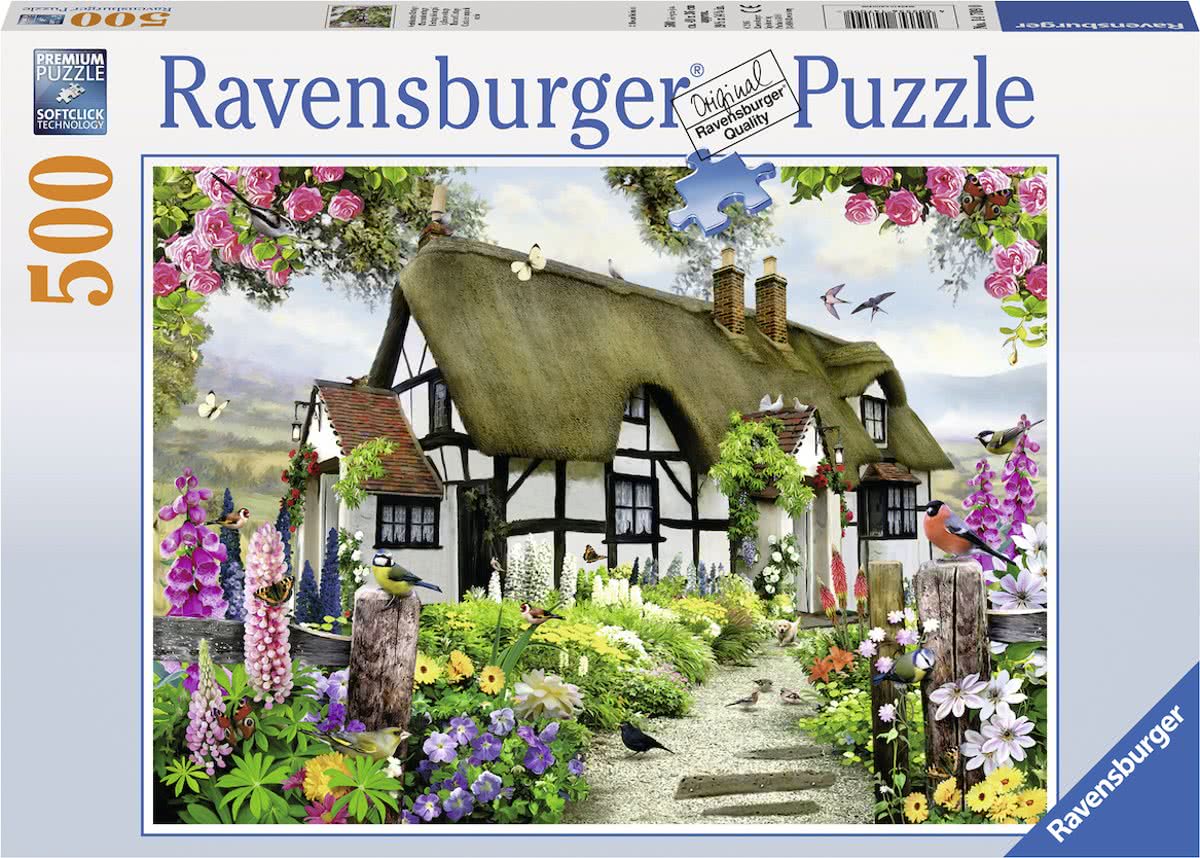   puzzel Idyllische cottage - Legpuzzel - 500 stukjes