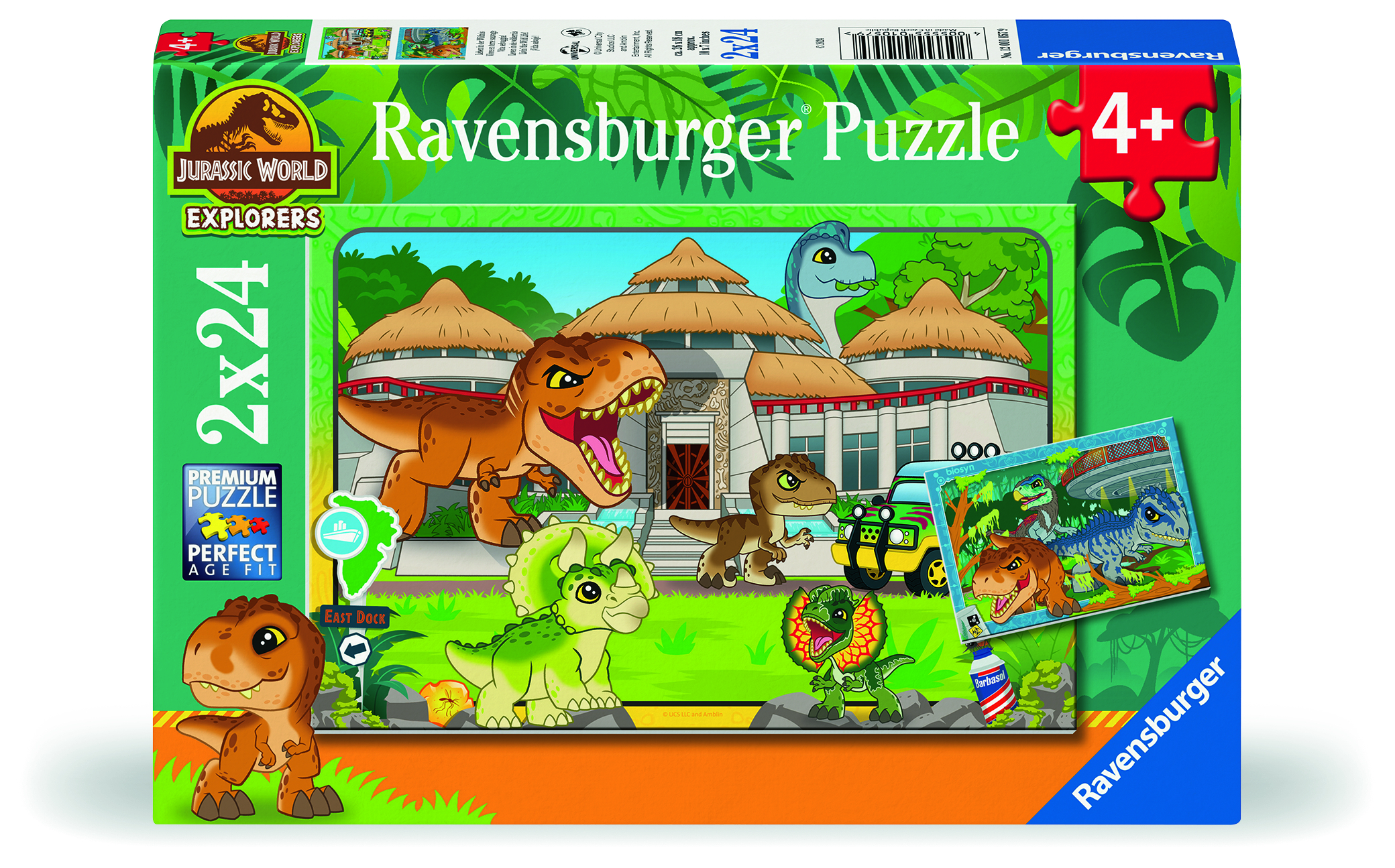   puzzel Leven in de wildernis 2x24 stukjes