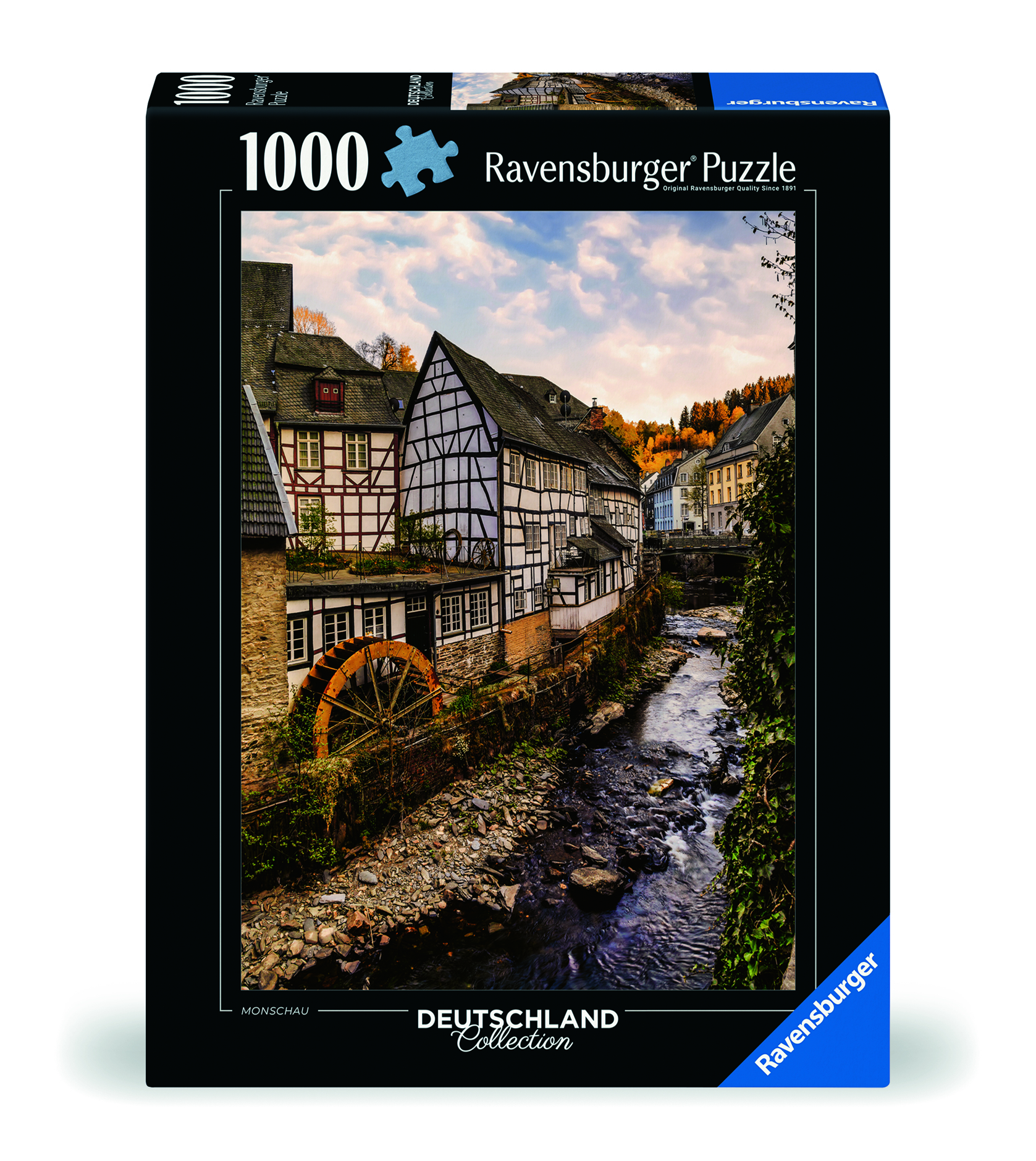   puzzel Monschau in der Eifel 1000 stukjes